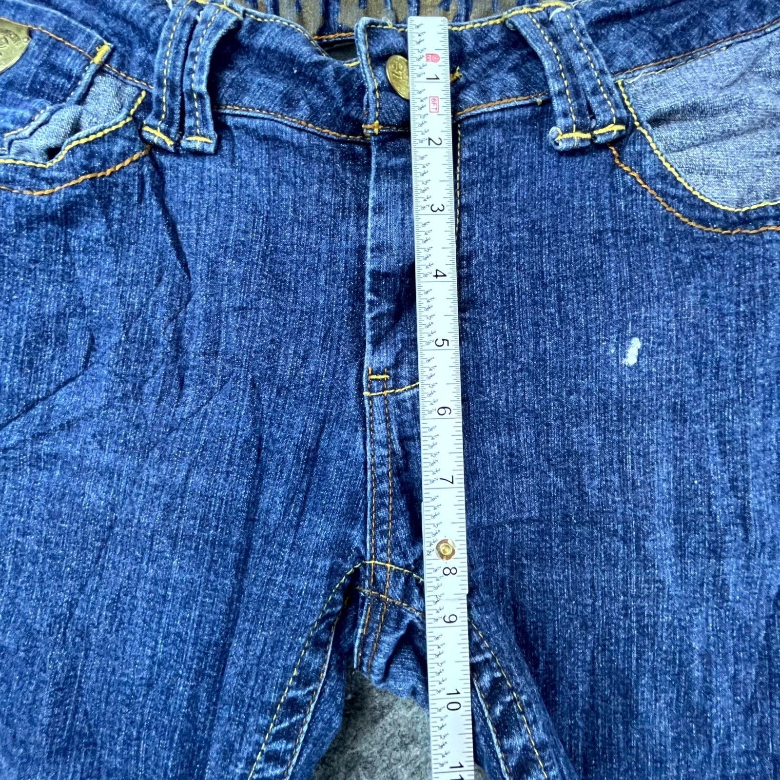 Rocawear Vintage Rocawear Bootcut Jeans Womens 11 Y2K Logo Embroider Size 30" / US 8 / IT 44 - 9 Thumbnail