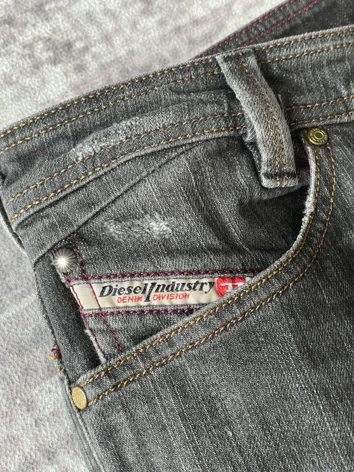 Diesel Diesel Slammer Straight Jeans Size US 30 / EU 46 - 4 Thumbnail