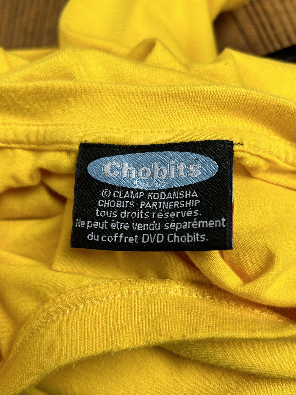 Anime 00s Vintage Chobits Anime Hideki Motsuwa T-Shirt Yellow XL Size US XL / EU 56 / 4 - 10 Thumbnail