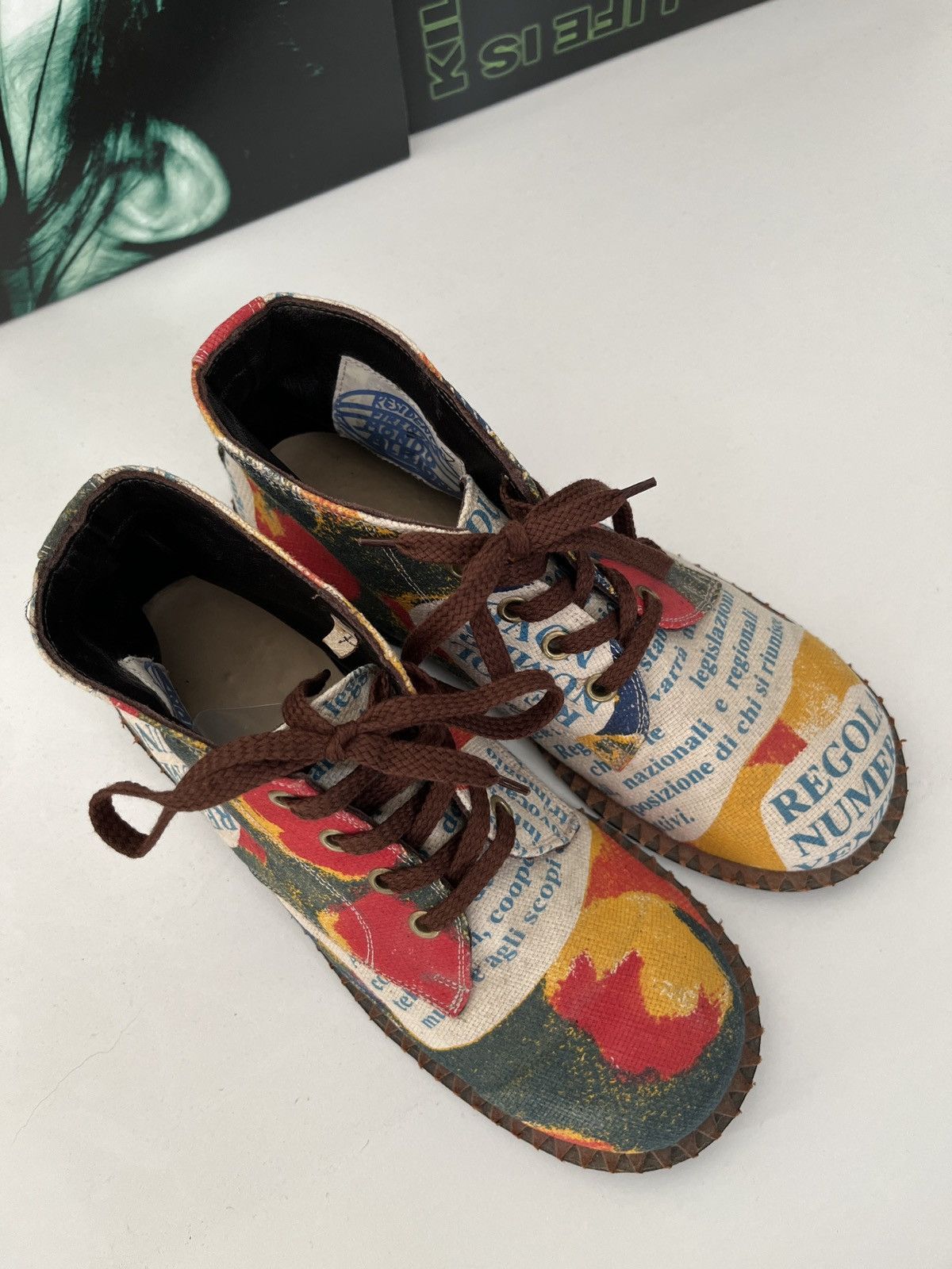 Handmade mondo albion residence firenze hand made avant garde boots Size US 7 / IT 37 - 11 Thumbnail