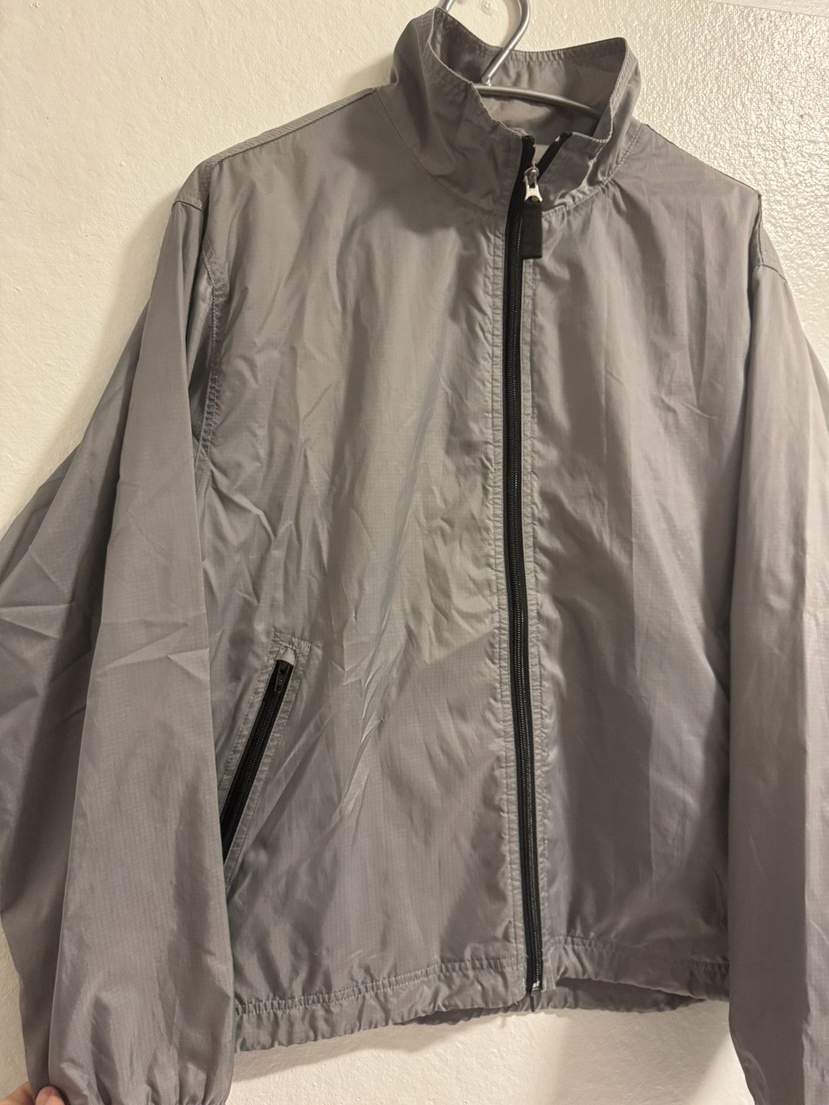 Gap Vintage Gap Silver Windbreak Size US L / EU 52-54 / 3 - 3 Thumbnail
