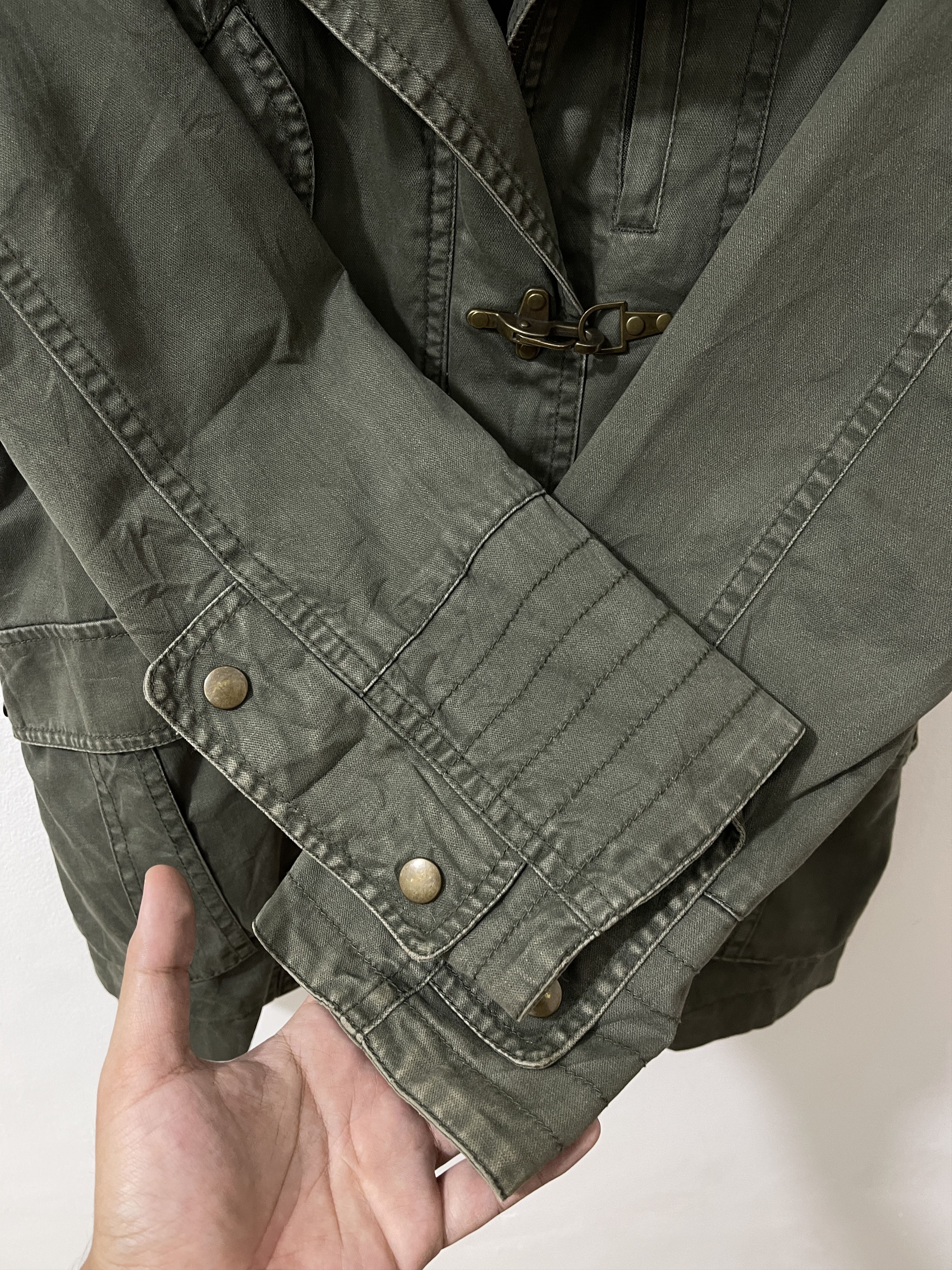 Japanese Brand As Known As Japan Fur Fireman Clasp Vkei Style Jacket Size US L / EU 52-54 / 3 - 2 Thumbnail