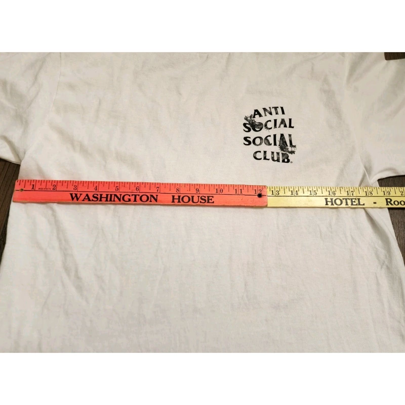 Anti Social Social Club Anti Social Social Club Japan Exclusive T-Shirt Mens M White Solid Crew Neck Size US M / EU 48-50 / 2 - 2 Thumbnail