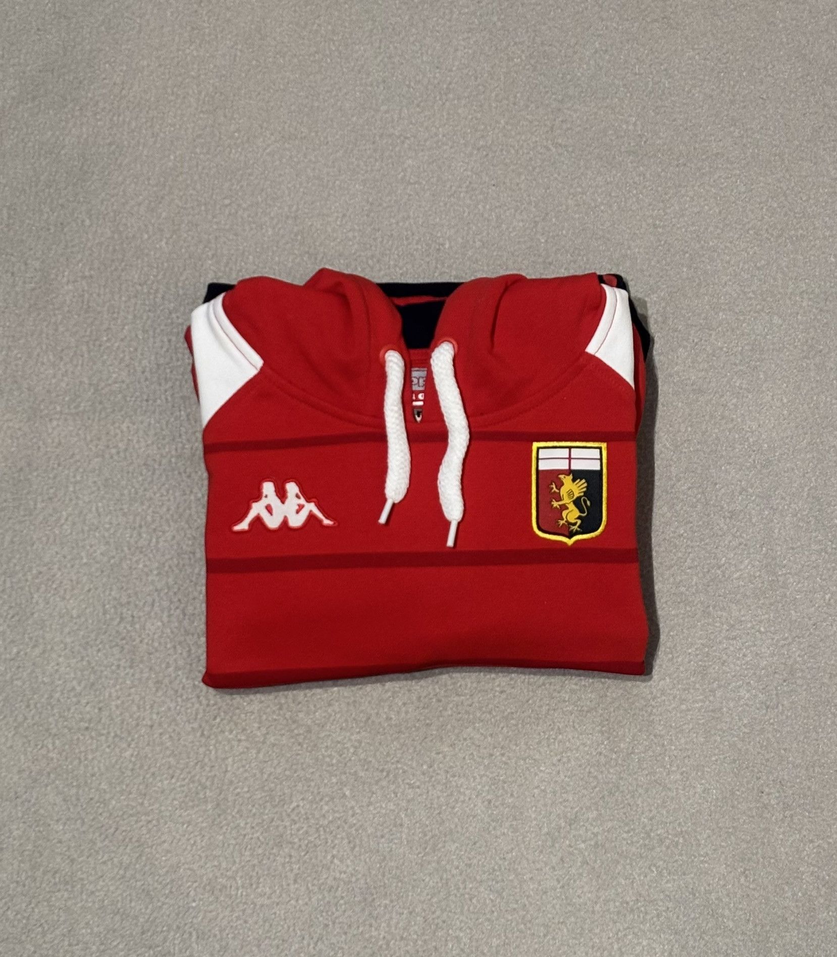 Kappa Genoa CFC 2021/2022 Kappa Hoodie Size L Size L / US 10 / IT 46 - 19 Thumbnail