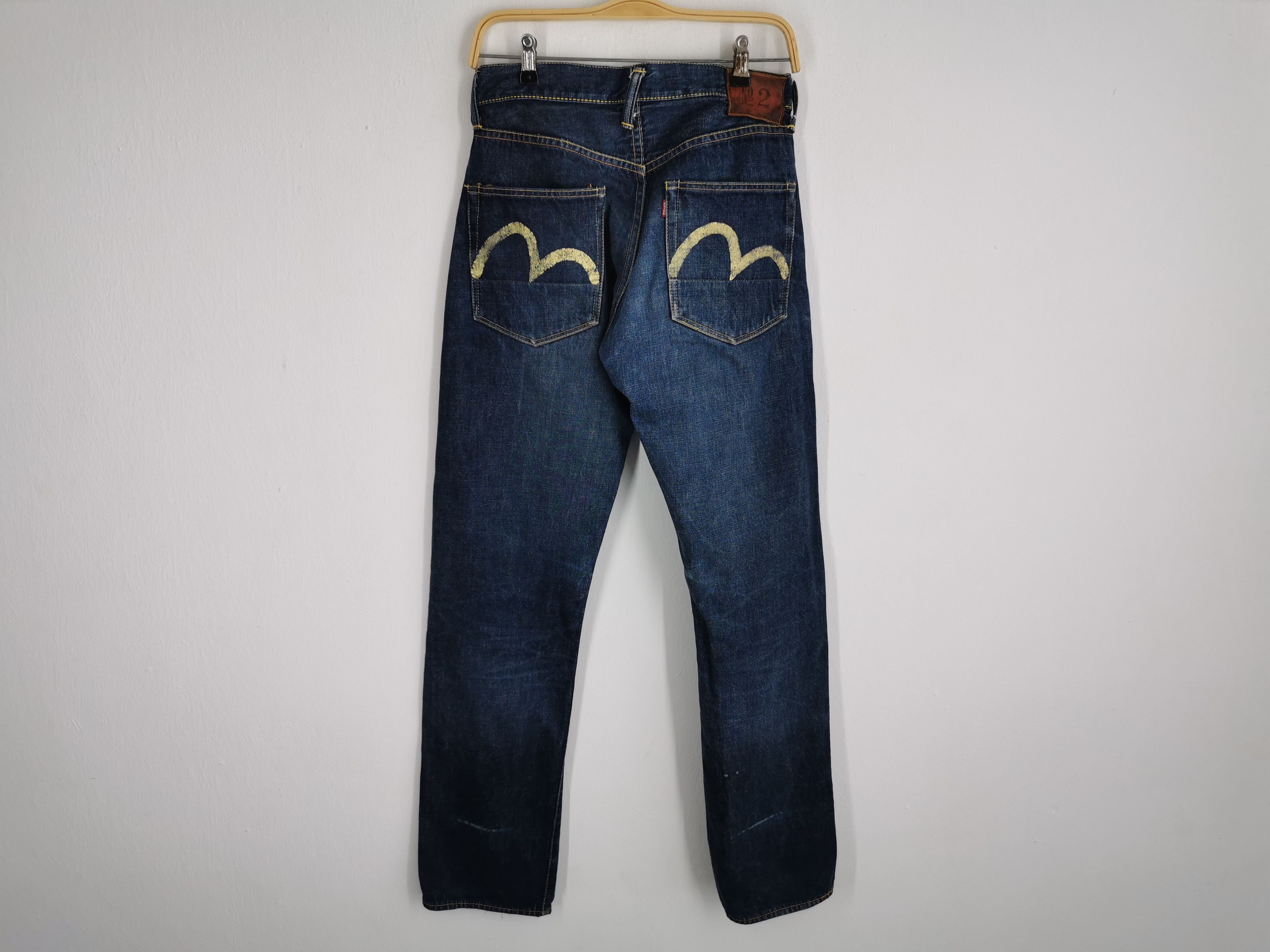 Evisu Vintage 90's Evisu Selvedge Denim Pocket Logo Made In Japan Size US 30 / EU 46 - 3 Thumbnail