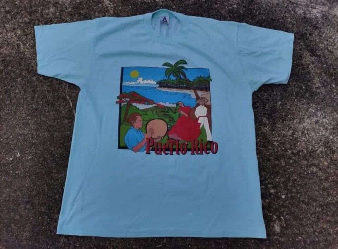 Vintage Vintage 90s Puerto Rico Hawaii Size US L / EU 52-54 / 3 - 2 Thumbnail