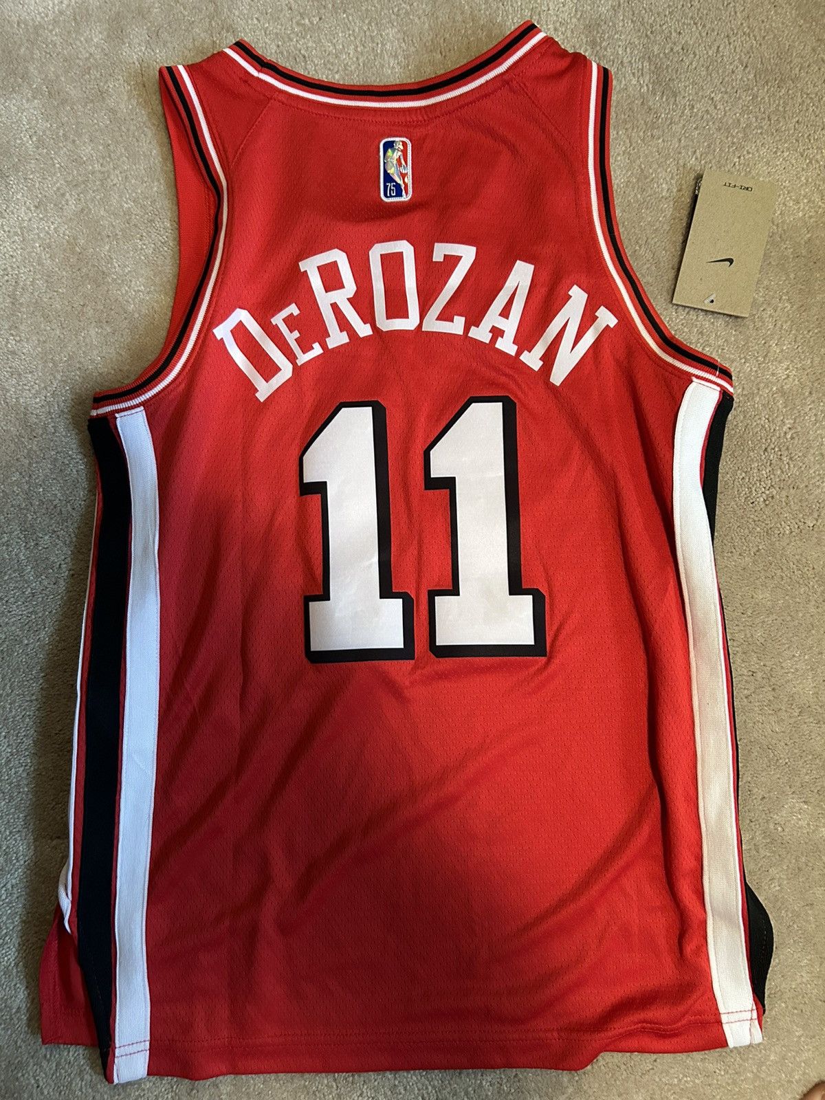 Nike Chicago Bulls Derozan Jersey Size US XS / EU 42 / 0 - 4 Thumbnail