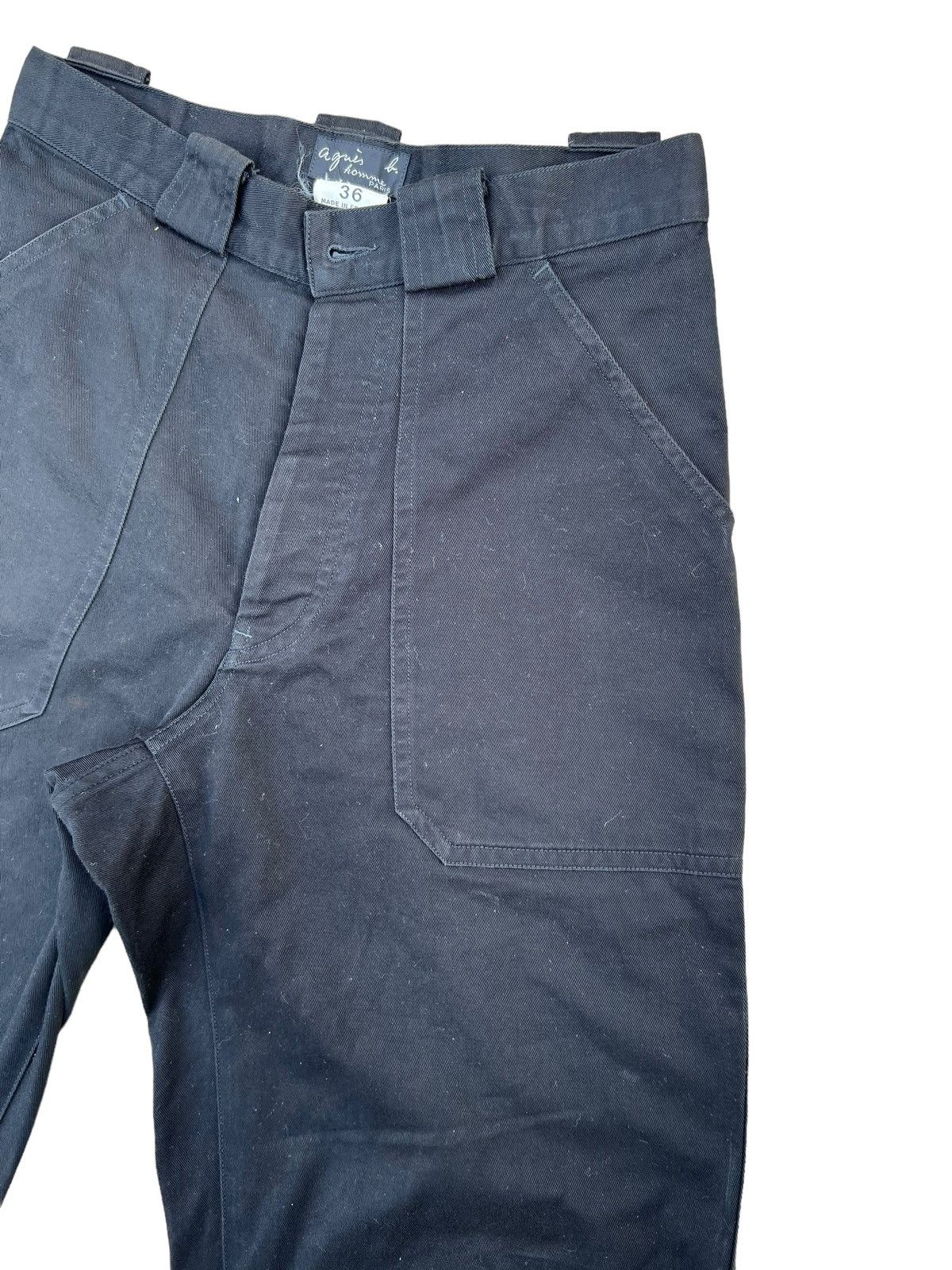 agnes b. Vintage 90s Agnes B. Homme Paris Fatigue French Work Pant Size US 28 / EU 44 - 9 Thumbnail