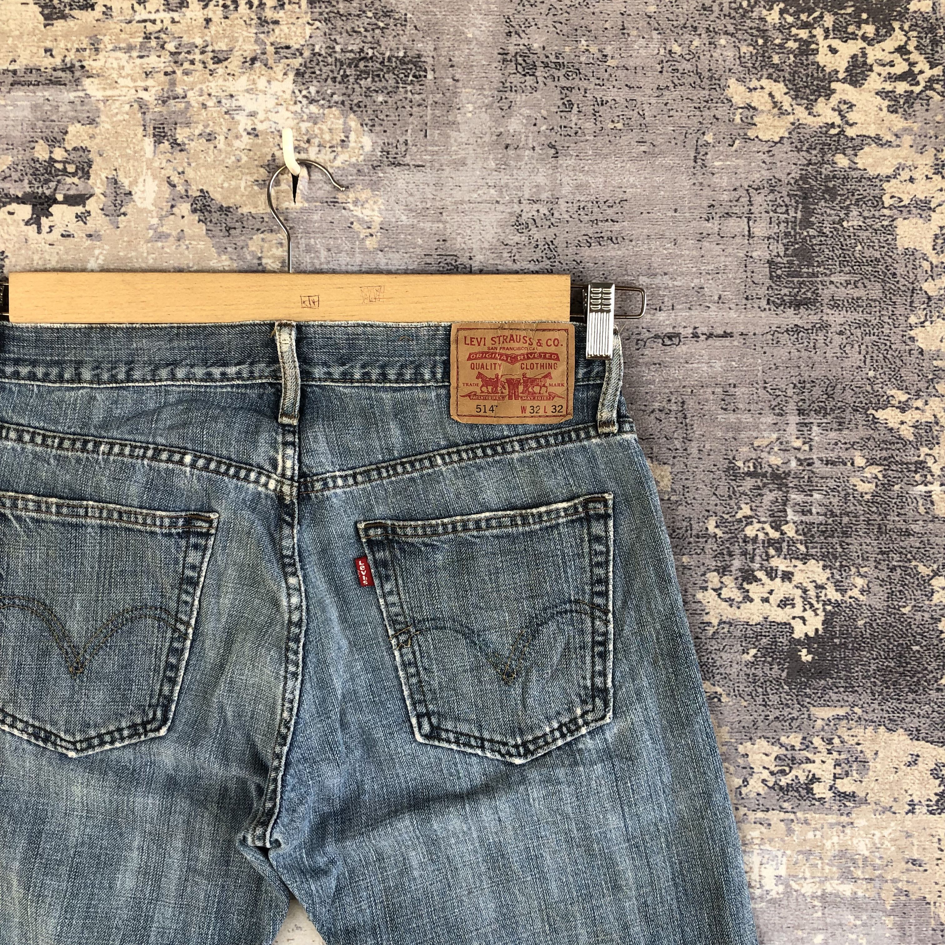 Levi's Vintage Y2K Levis Flare Jeans Levi's Faded Light Wash Denim Size US 32 / EU 48 - 3 Thumbnail