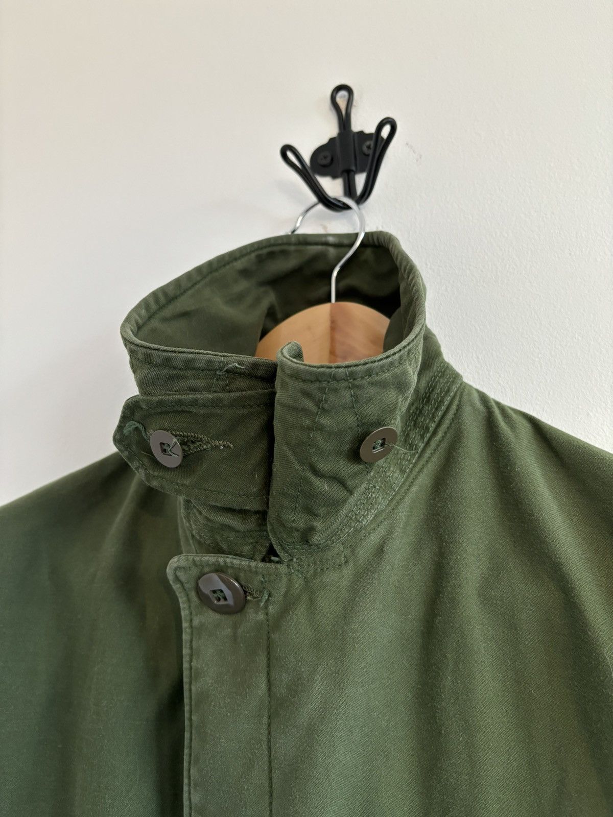 Japanese Brand × Vintage Vintage 60s Swedish Army Military M-59 Field Coat Size US M / EU 48-50 / 2 - 5 Thumbnail