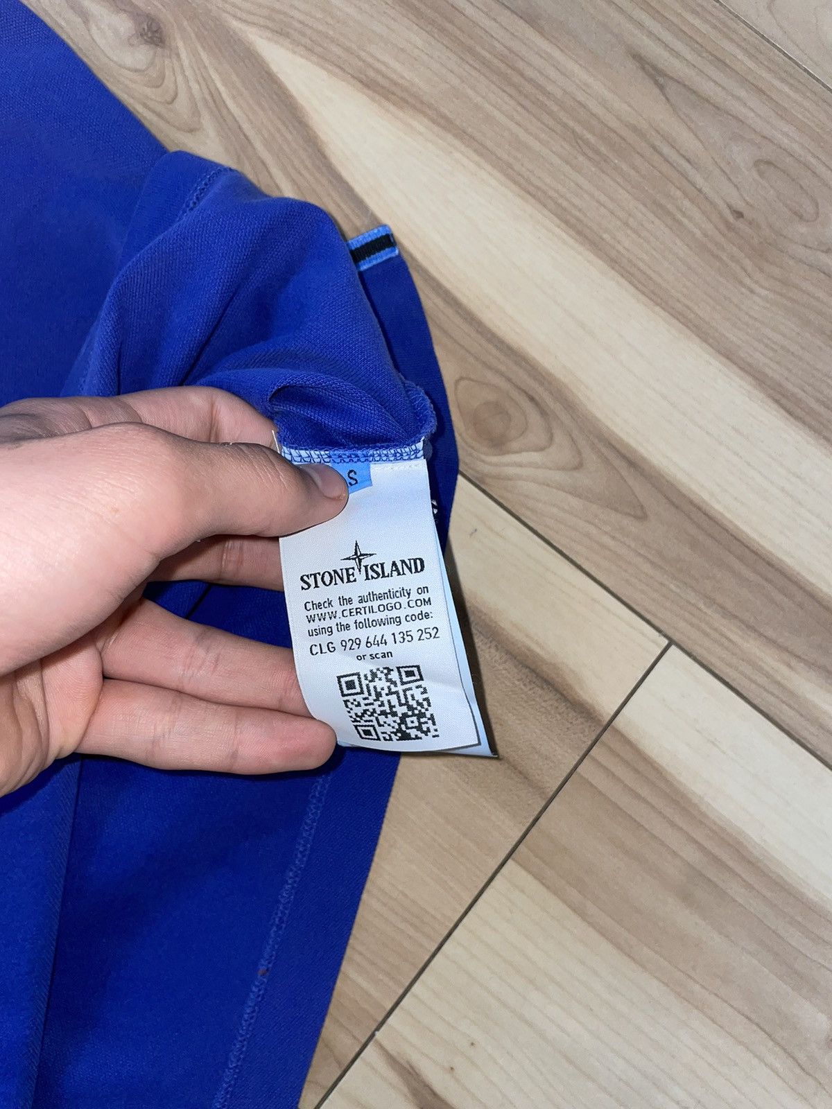 Stone Island NEW with tags Polo T-Shirt Stone Island patch program Size US S / EU 44-46 / 1 - 8 Thumbnail