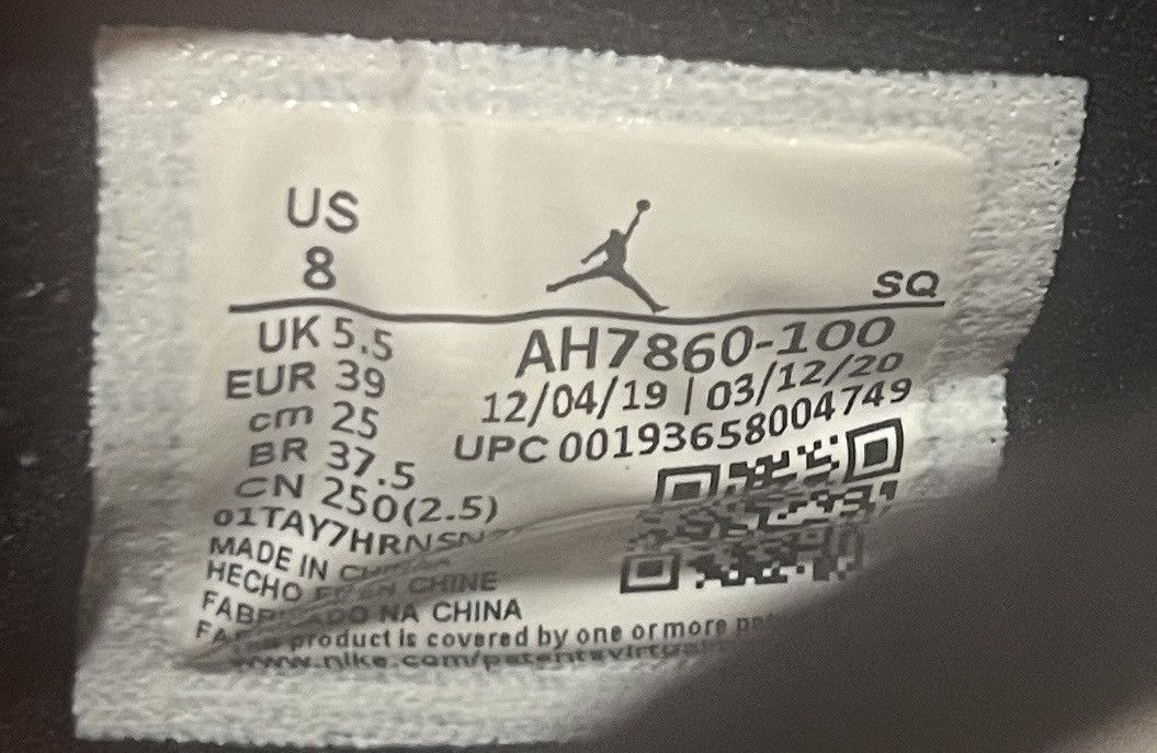 Jordan Brand SIZE 8 W0MAN - Nike Air Jordan 11 Retro Low Concord Sketch Size US 8 / IT 38 - 6 Thumbnail