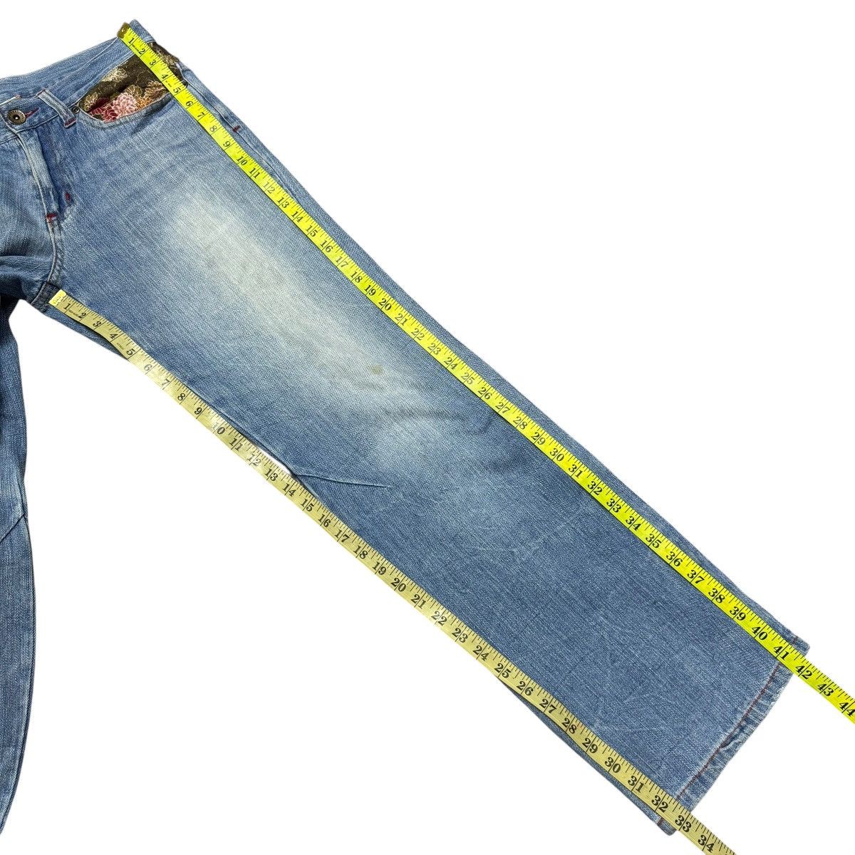 Karakuri Tamashii GUMU Denim Sakura Japan Jeans Size US 31 - 16 Thumbnail