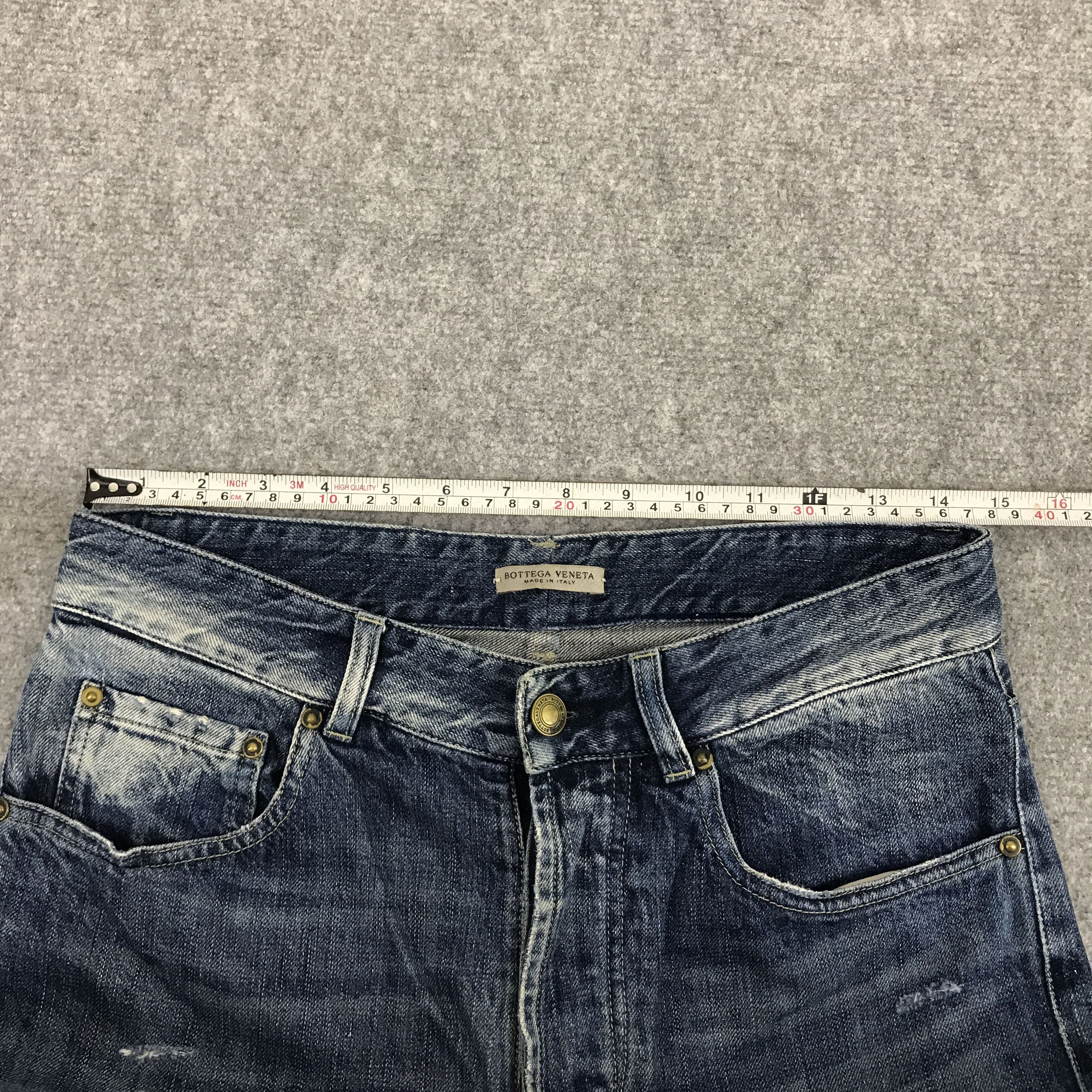 Bottega Veneta × Vintage Vintage Bottega veneta Distressed denim jeans pants Size US 30 / EU 46 - 3 Thumbnail