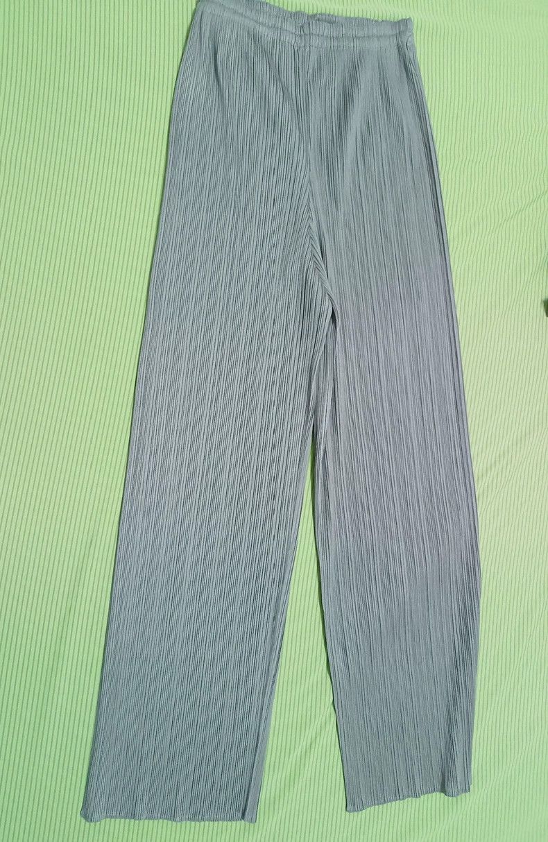 Issey Miyake issey miyake size:3 Light grey pleated pants Size 42" / US 20 - 1 Thumbnail