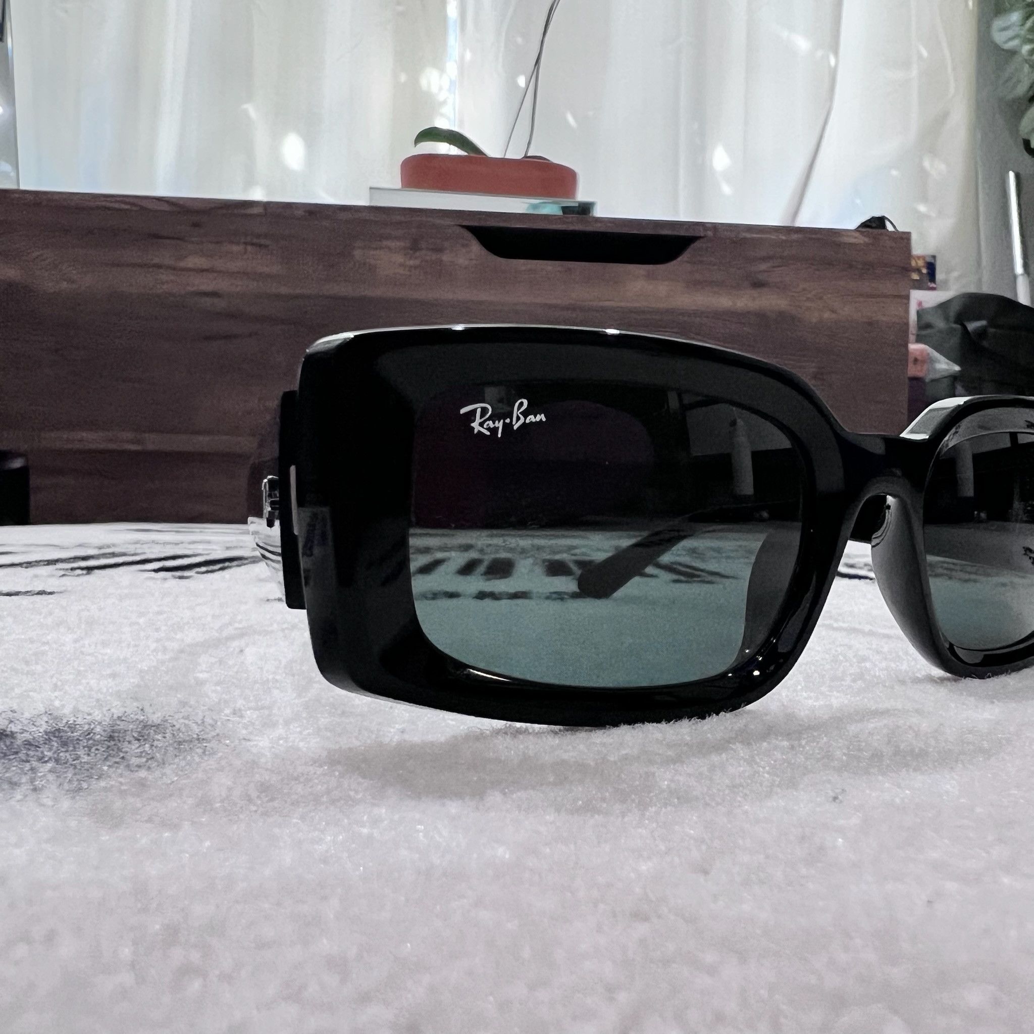 RayBan Ray-Ban Kiliane RB4395 F Bio Based Frame Square Sunglasses Size ONE SIZE - 7 Thumbnail