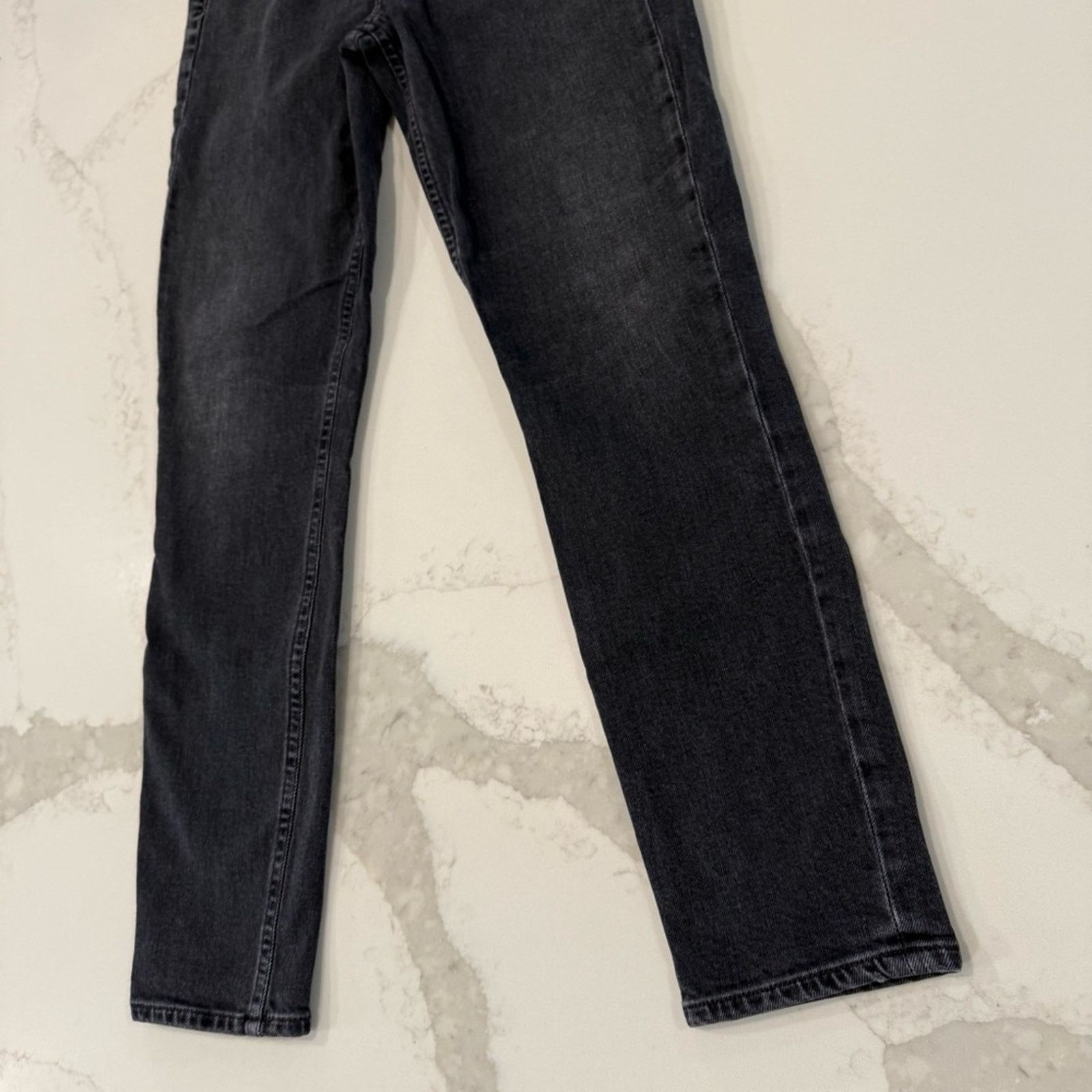 Agolde AGOLDE Nico High Rise Slim Denim Jeans Button Fly Womens 25 Size 25" / US 0 / IT 36 - 7 Thumbnail