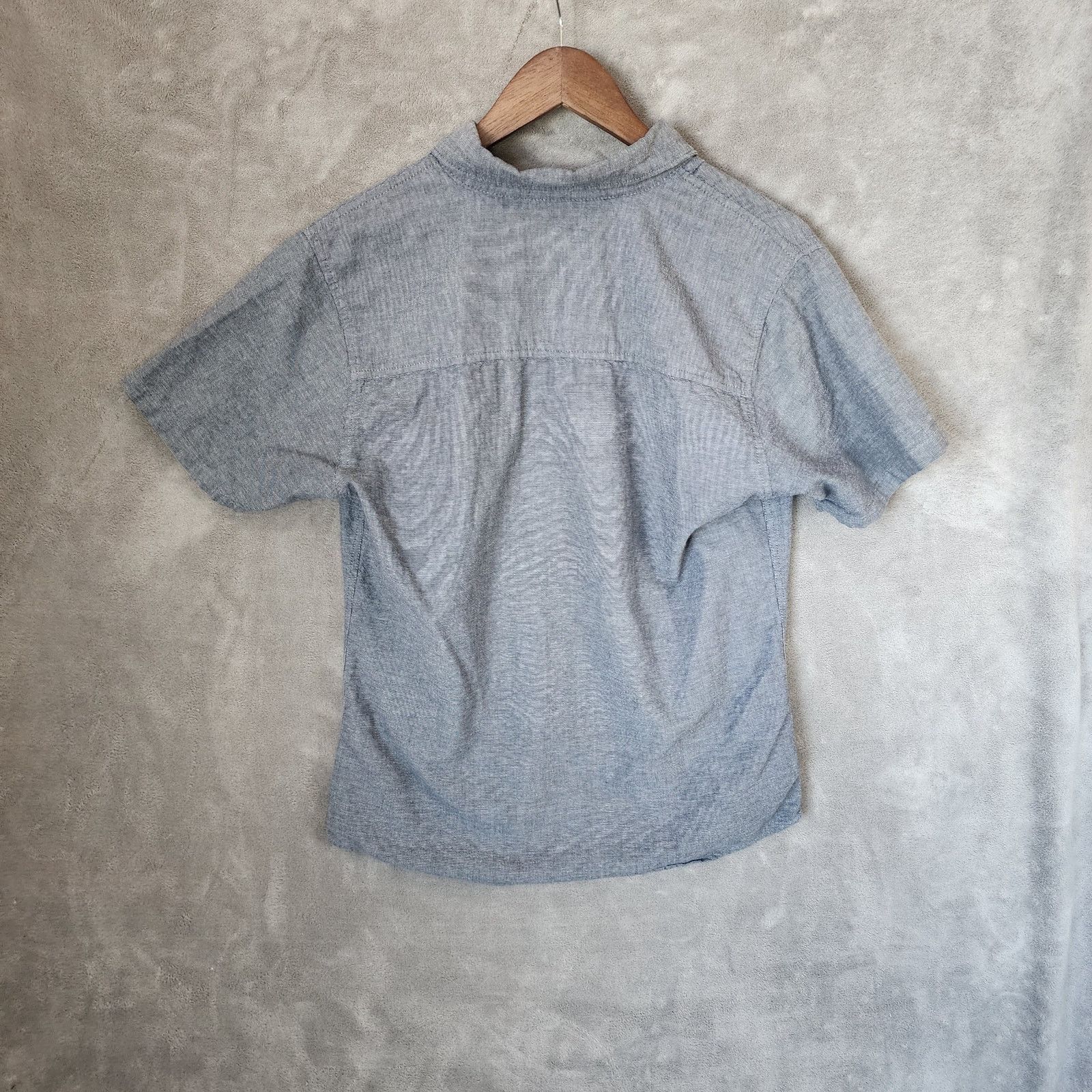 Zoo York Zoo York Men’s Medium Gray White Dotted Button-Up Shirt Size US M / EU 48-50 / 2 - 4 Thumbnail