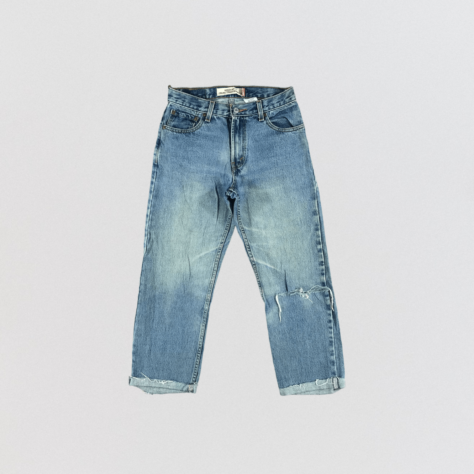 Levi's × Vintage Vintage Blue Wash Levis 505 Jeans-JM2819 Size US 30 / EU 46 - 1 Thumbnail