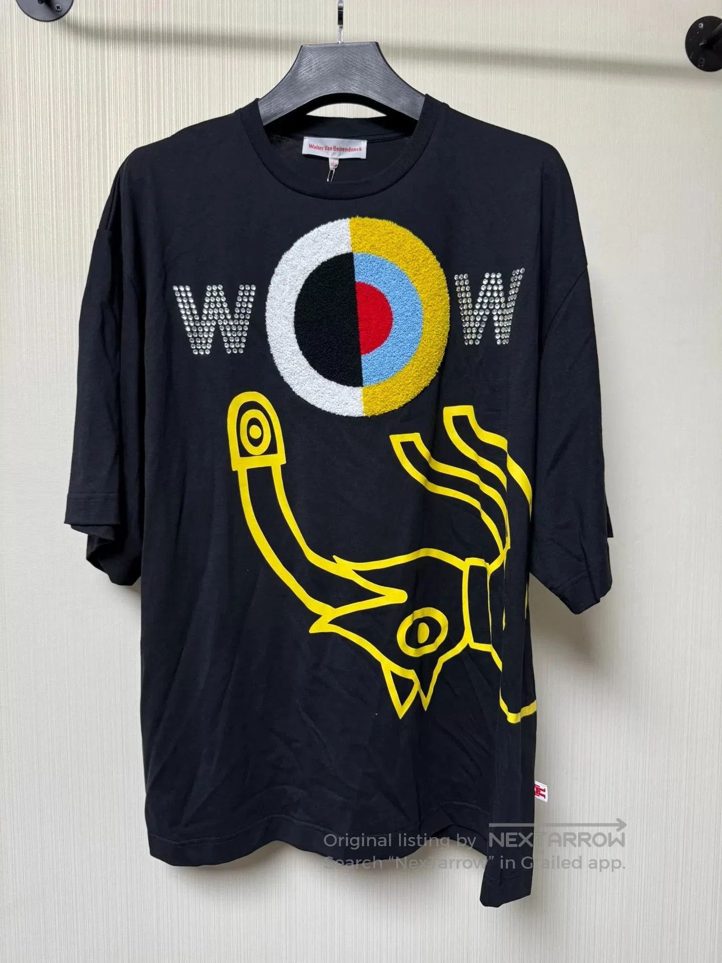 Walter Van Beirendonck Walter Van Beirendonck Crystal Sport Tee. Size US L / EU 52-54 / 3 - 1 Thumbnail
