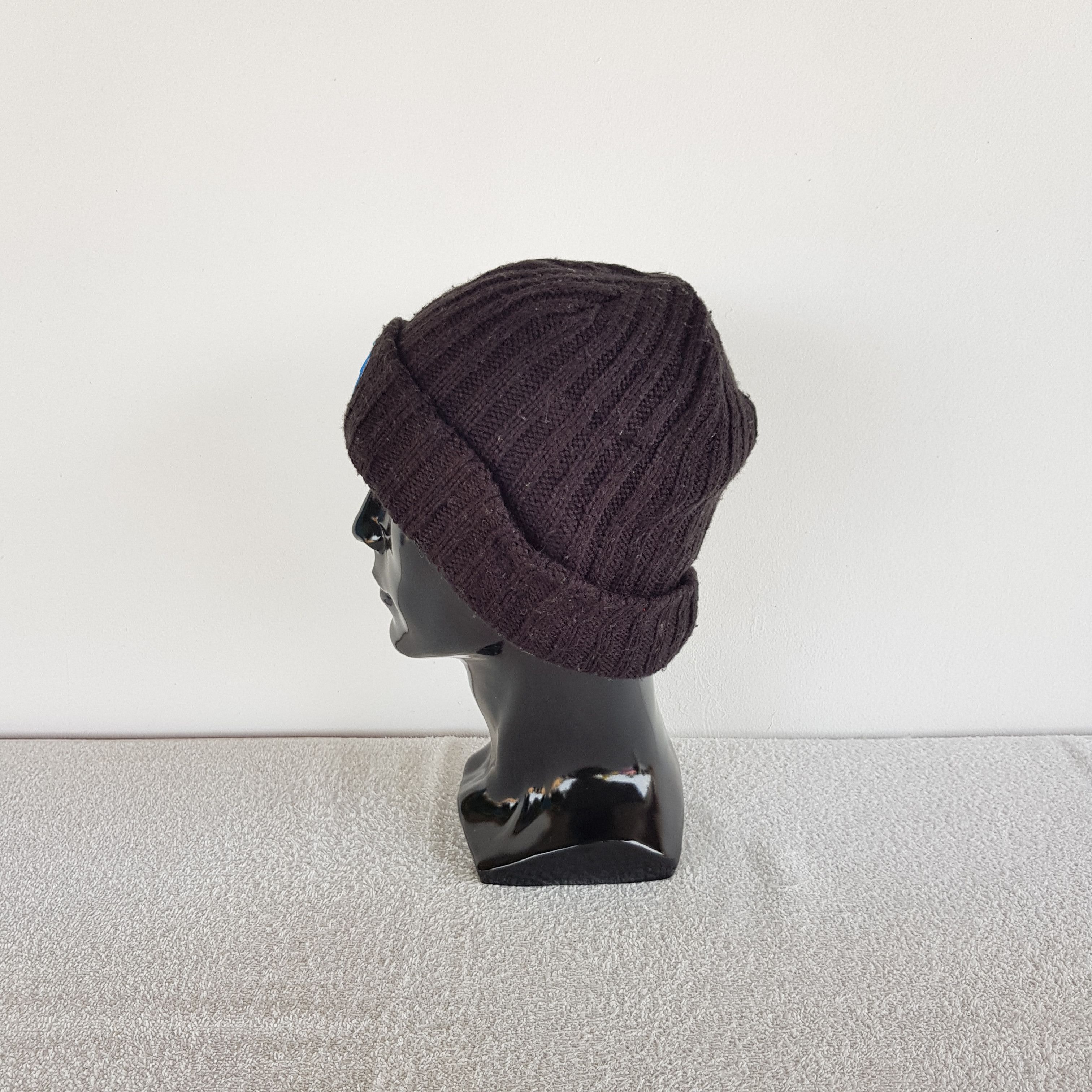 Adidas Vintage Adidas Beanie Y2K Sportswear Snow Caps Hats Size ONE SIZE - 4 Thumbnail