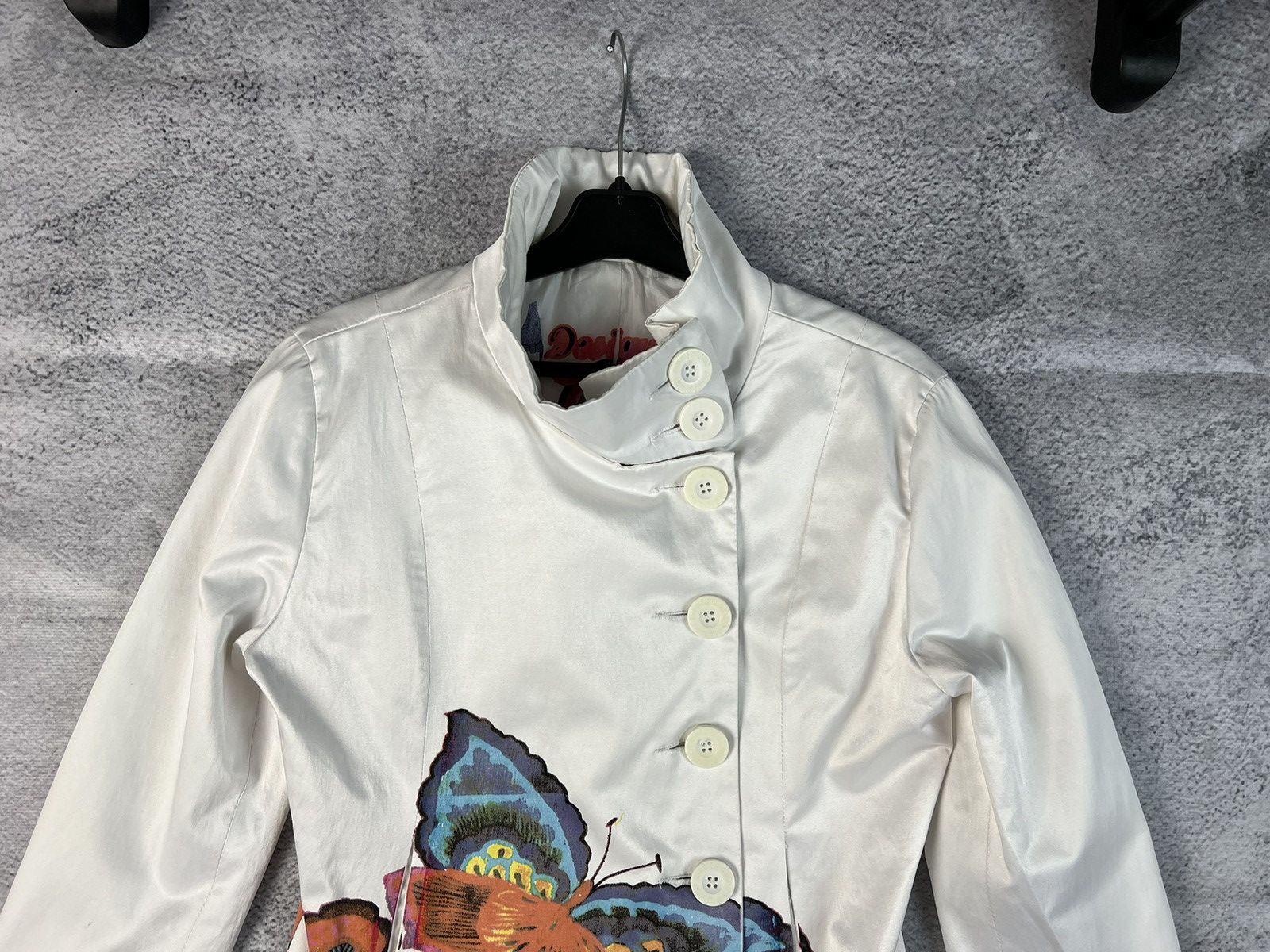 Desigual Desigual multicolour luxury coat Size M / US 6-8 / IT 42-44 - 4 Thumbnail