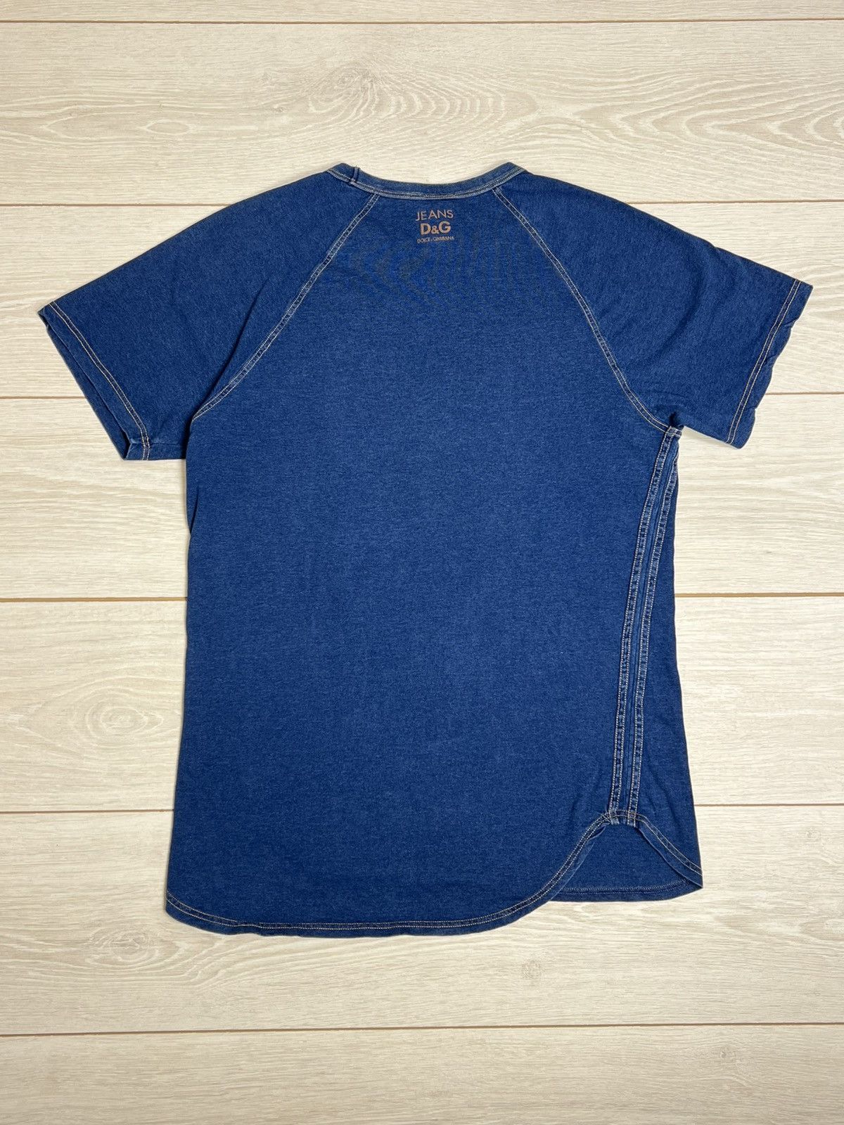 Dolce & Gabbana Archive D&G Dolce & Gabbana Jeans Raglan T-Shirt Ittierre Size XL / US 12-14 / IT 48-50 - 5 Thumbnail