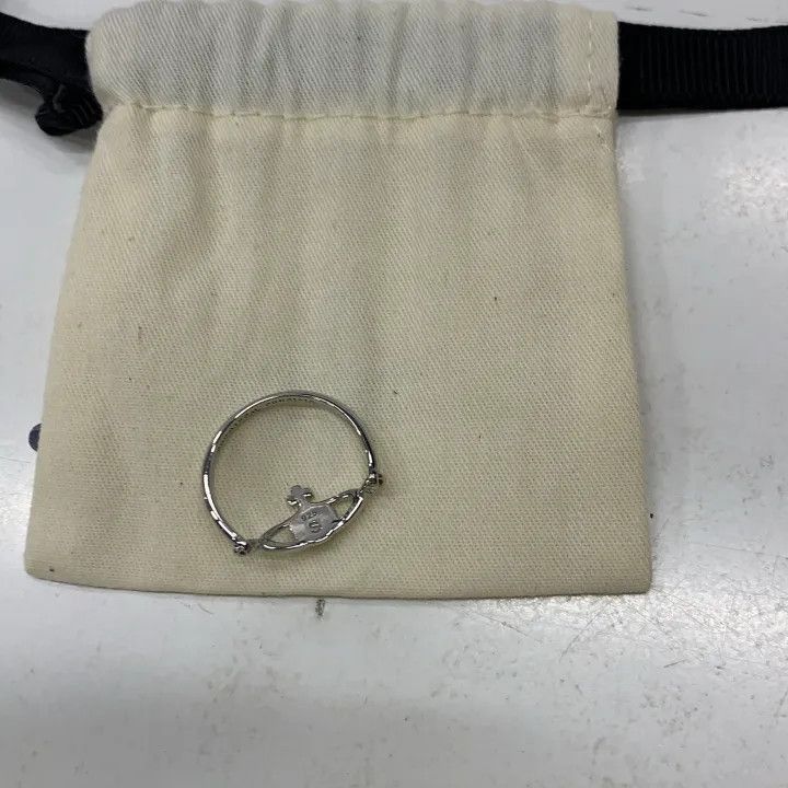 Vivienne Westwood Vendome Silver Saturn Ring