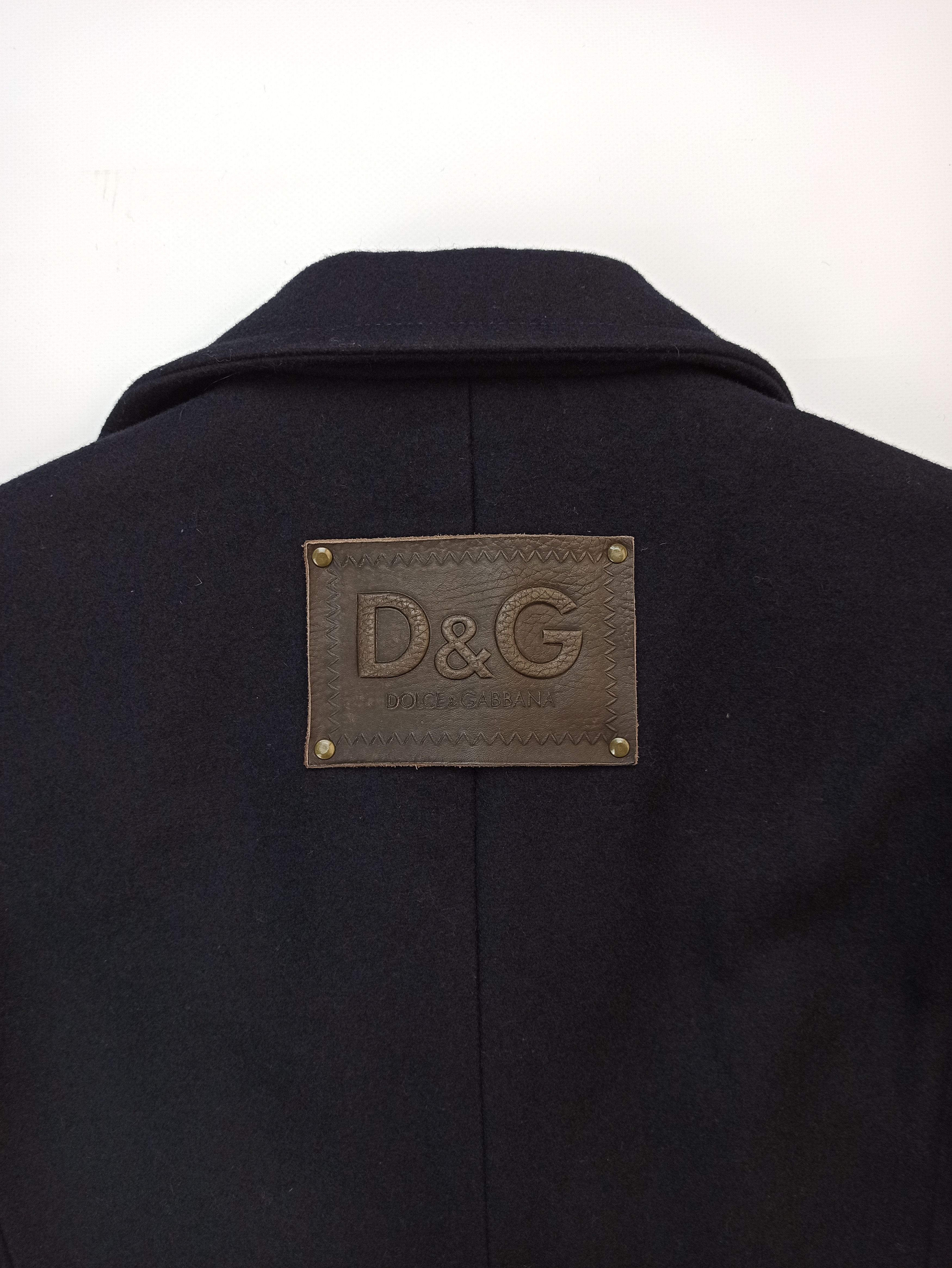 Dolce & Gabbana Dolce&Gabbana Wool Сoat Size M / US 6-8 / IT 42-44 - 5 Thumbnail