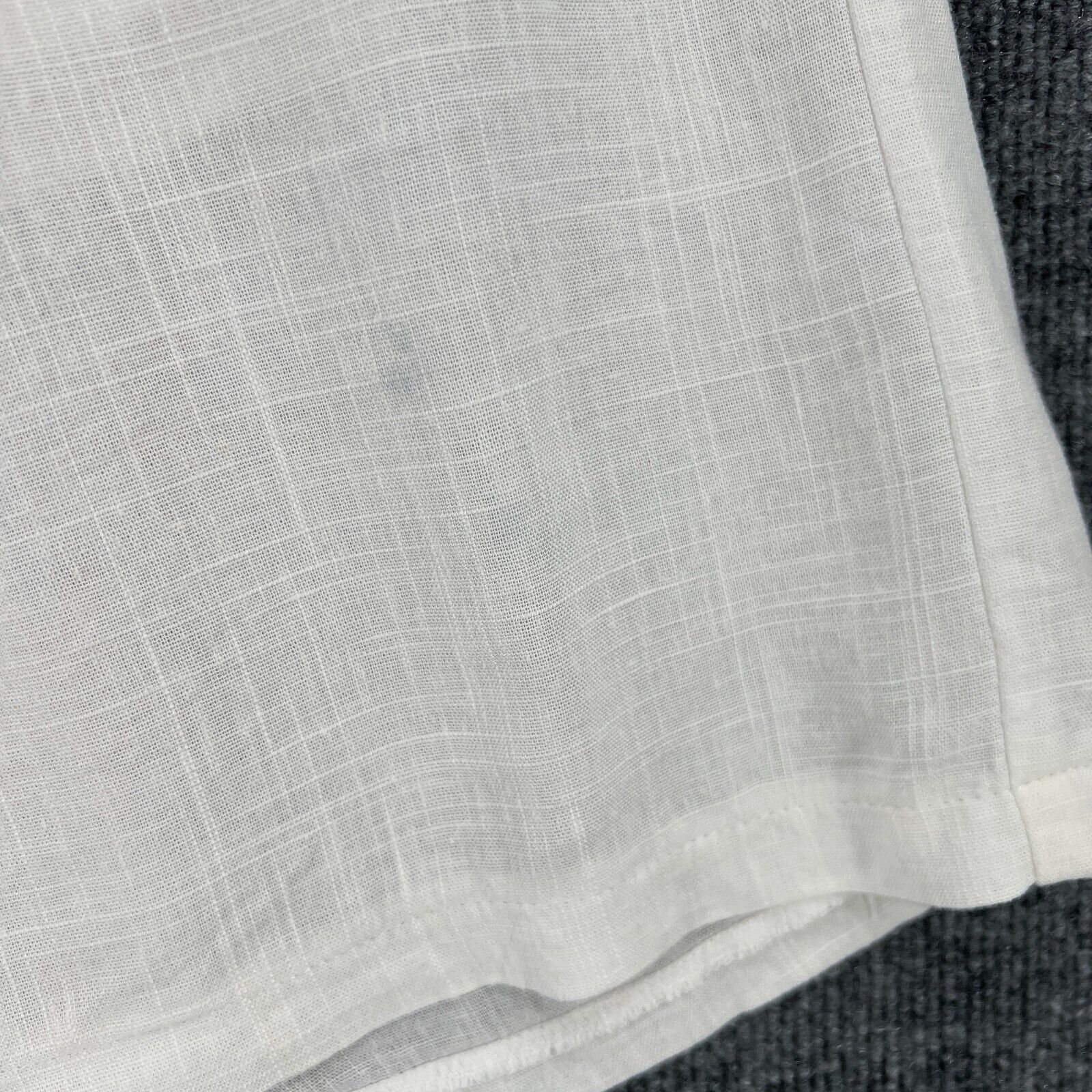 PRINCESS POLLY Princess Polly Linen Blend Wide Leg Pull On Pants White Sz 4 Size 27" / US 4 / IT 40 - 7 Thumbnail