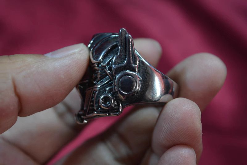 Jewelry Transformers Jewelry Rings Open Size Chrome Ring (Size 7-13) Size ONE SIZE - 3 Thumbnail