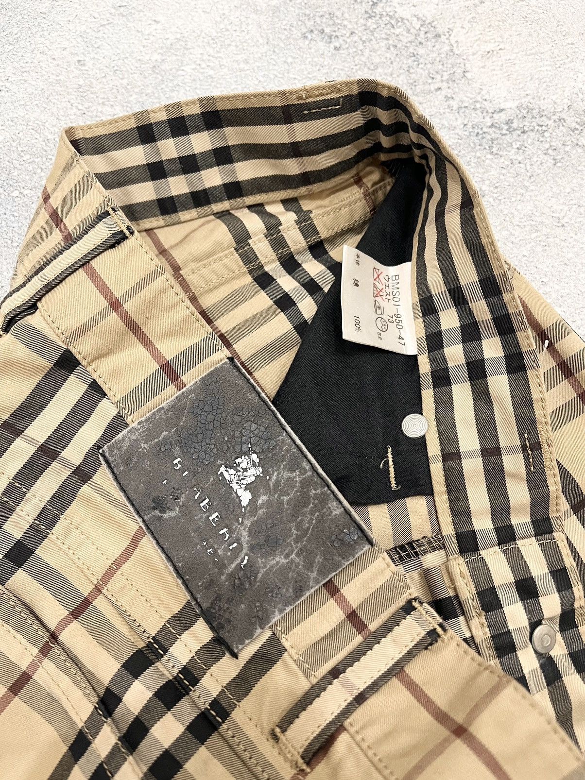 Burberry 2000s Burberry Black Label Nova Check Pants Size US 28 / EU 44 - 5 Thumbnail