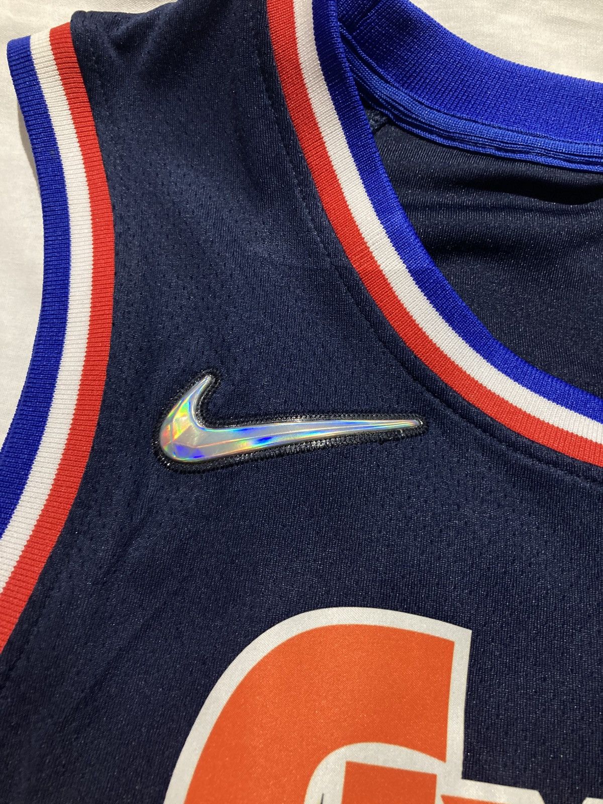 Nike Seth Curry Philadelphia 76ers 75th Anniversary Jersey, sz M Size US M / EU 48-50 / 2 - 7 Thumbnail