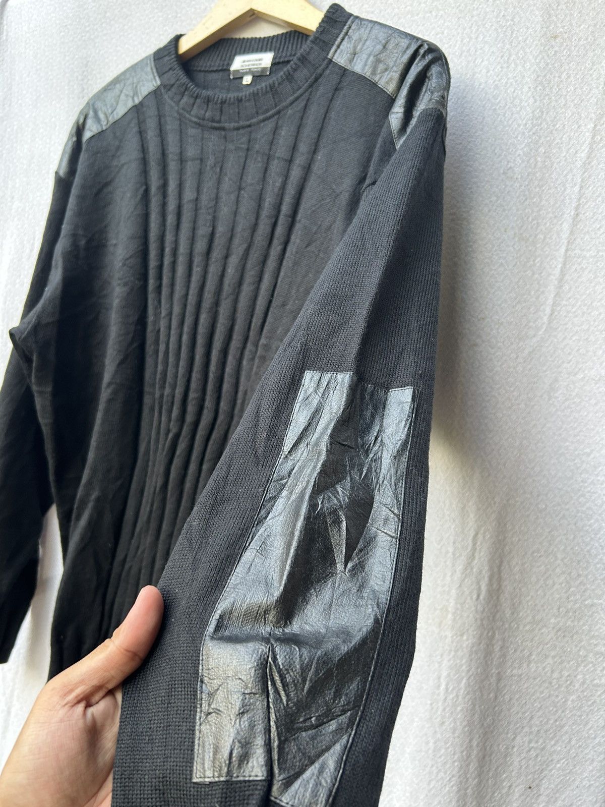 14th Addiction × Japanese Brand Jean-Louis Scherred Japanese Knit Leather Archived Style Size US L / EU 52-54 / 3 - 7 Thumbnail