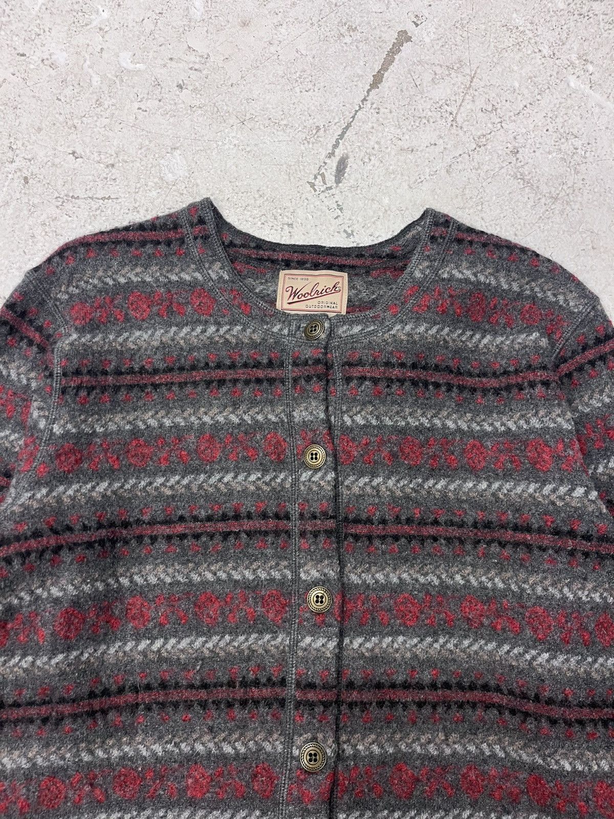 Woolrich Woolen Mills Vintage women’s woolrich cardigan Size S / US 4 / IT 40 - 1 Thumbnail