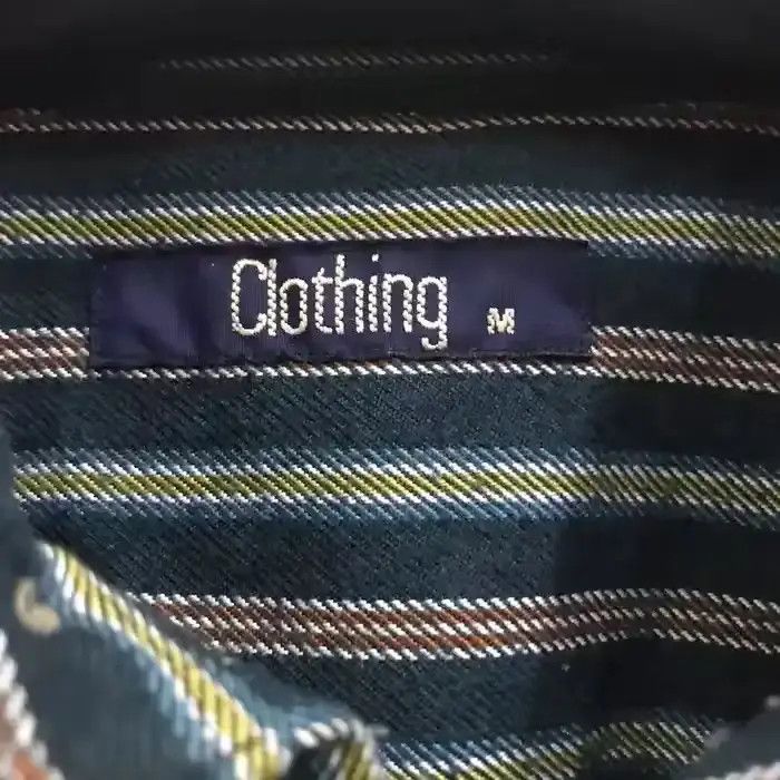Vintage Japanese Brand Clothing Stripe Design Flannel Shirt Size US M / EU 48-50 / 2 - 4 Thumbnail