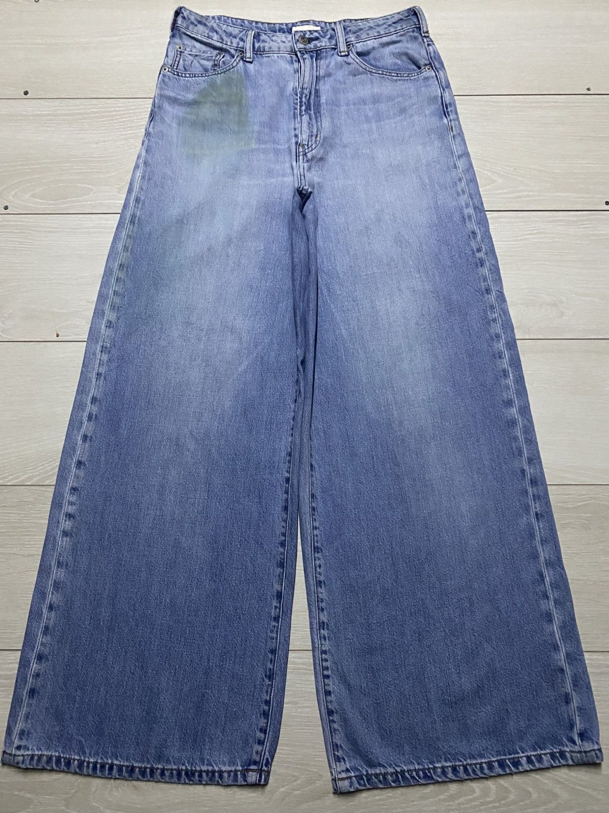 Japanese Brand Vintage Japanese Brand Earth Music & Ecology Baggy Jeans Size US 30 / EU 46 - 1 Thumbnail