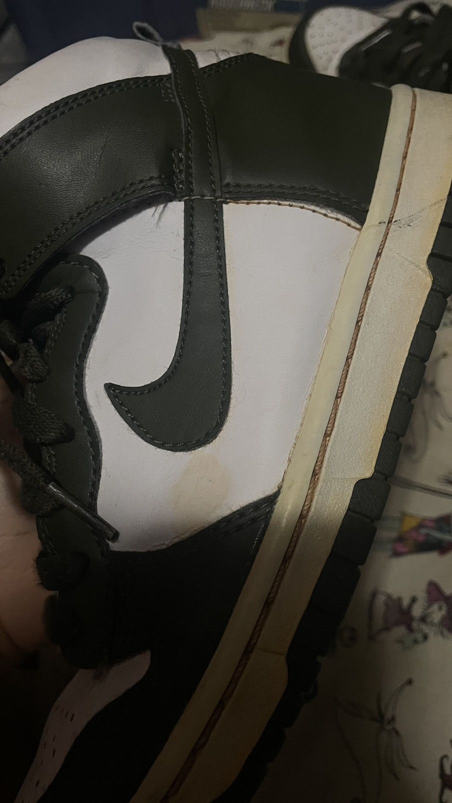Nike hightop jordan’s Size US 5 / IT 35 - 4 Thumbnail