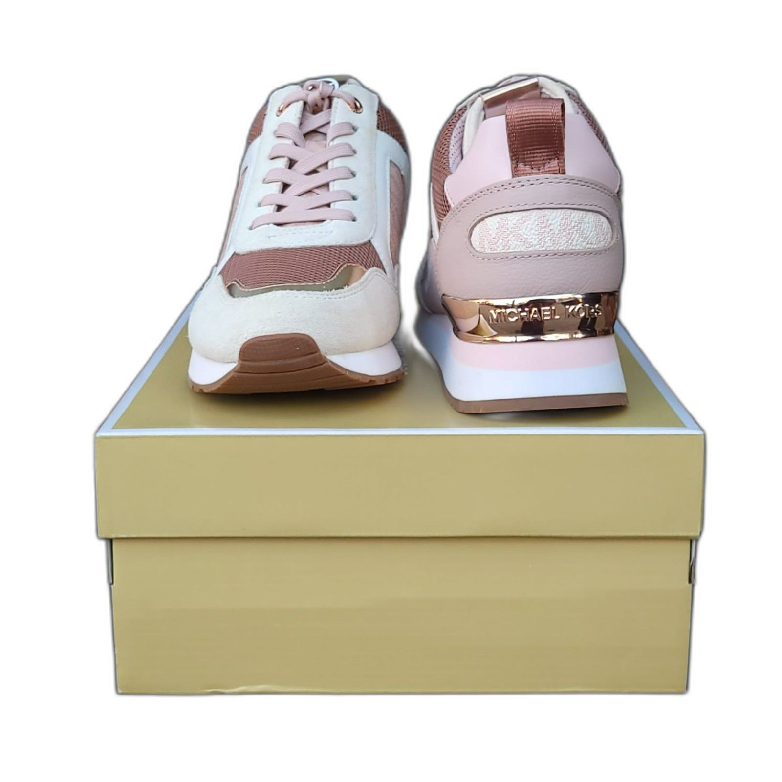 Michael Kors 🤩NEW 8.5 Michael Kors Womens Shoes Wilma Trainer Sneakers S Size US 8.5 / IT 38.5 - 8 Thumbnail