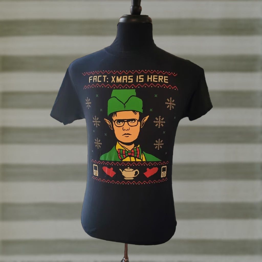 Ripple Junction Dwight Schrute As Elf The Office Shirt Size Small Size US S / EU 44-46 / 1 - 1 Thumbnail