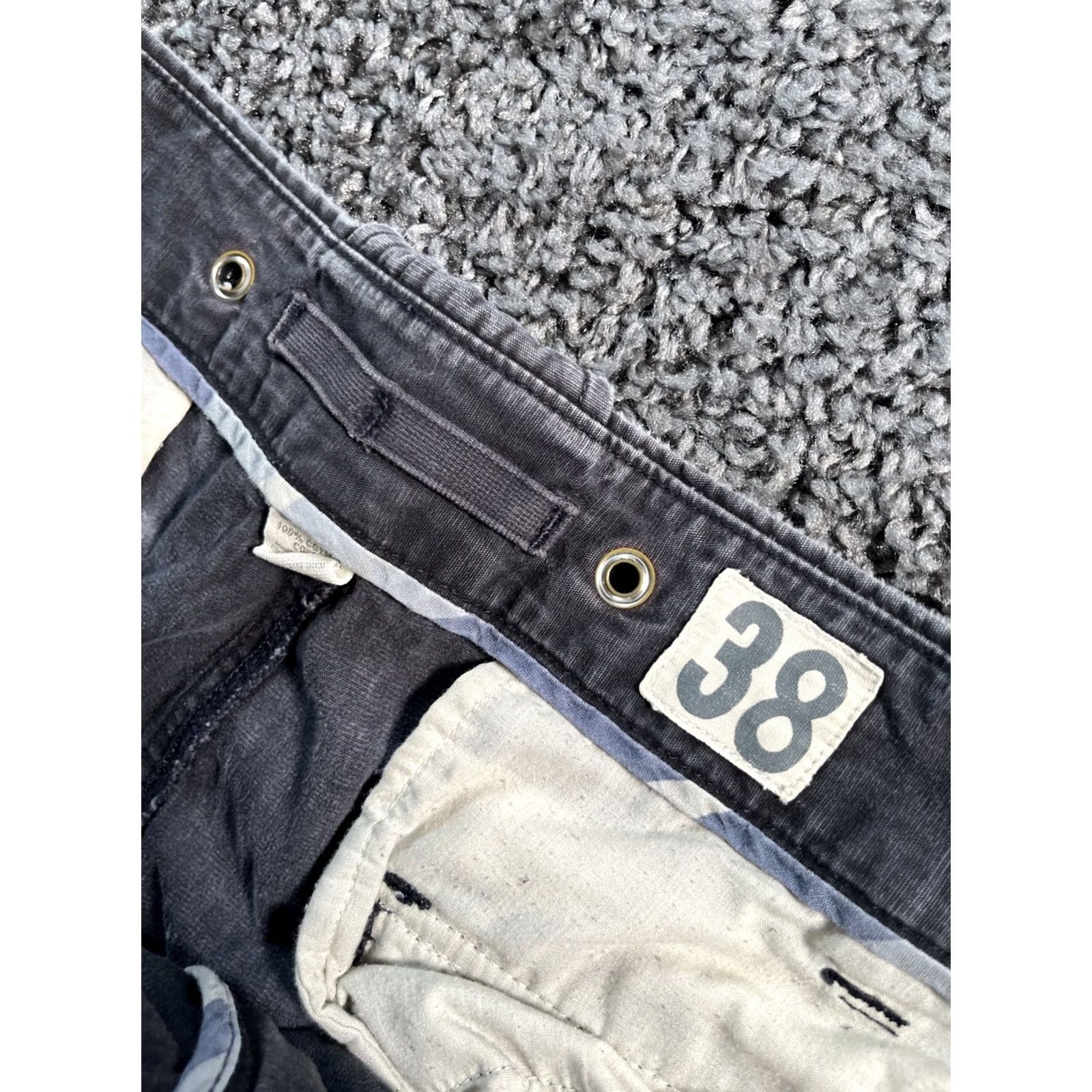 Old Navy VINTAGE Old Navy Cargo Pants Mens 38x30 Gray Baggy Distressed Thrashed 90s Grunge Army Mens Size US 38 / EU 54 - 6 Thumbnail