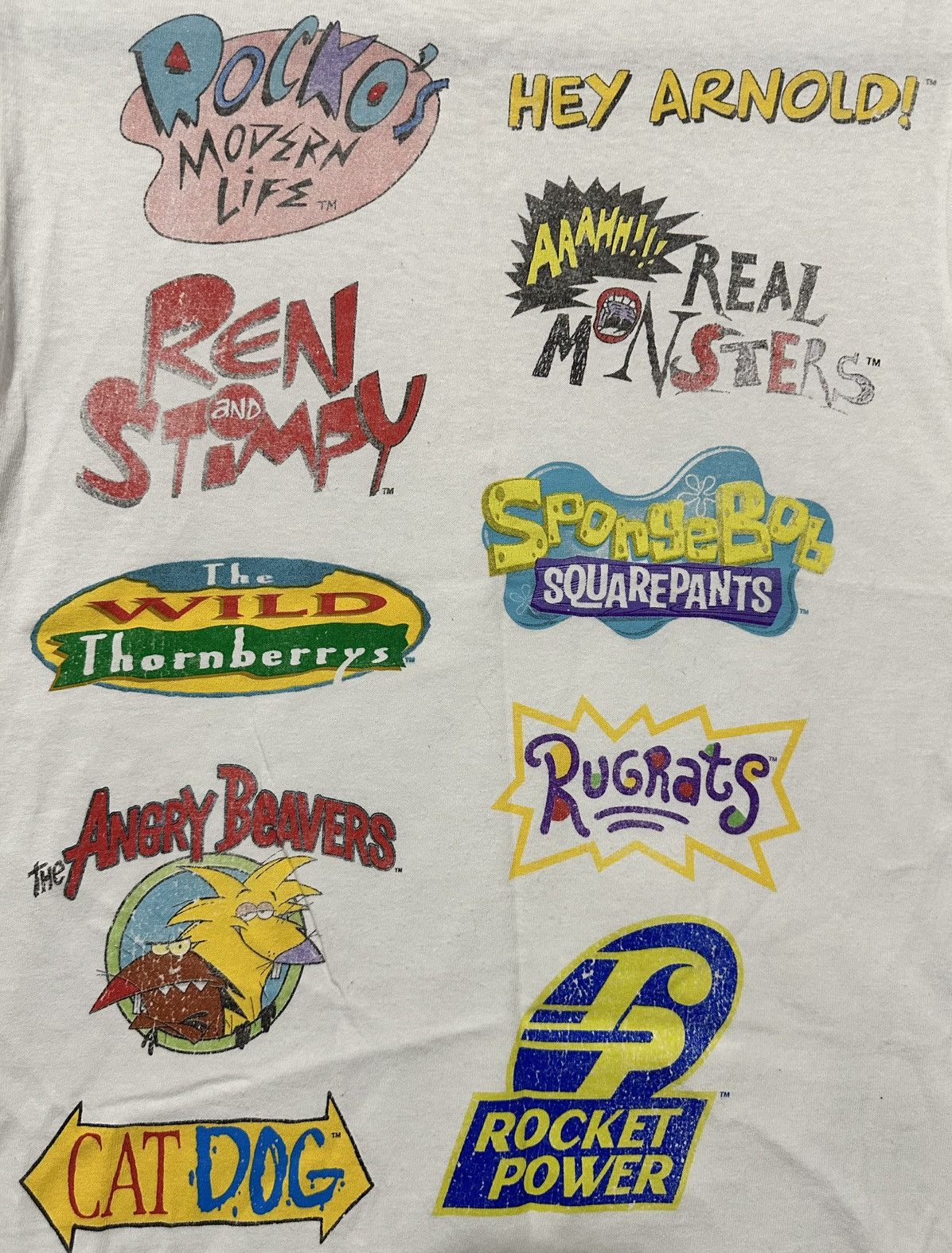 Nickelodeon Nickelodeon Cartoon Series Logo Shirt Size US S / EU 44-46 / 1 - 4 Thumbnail