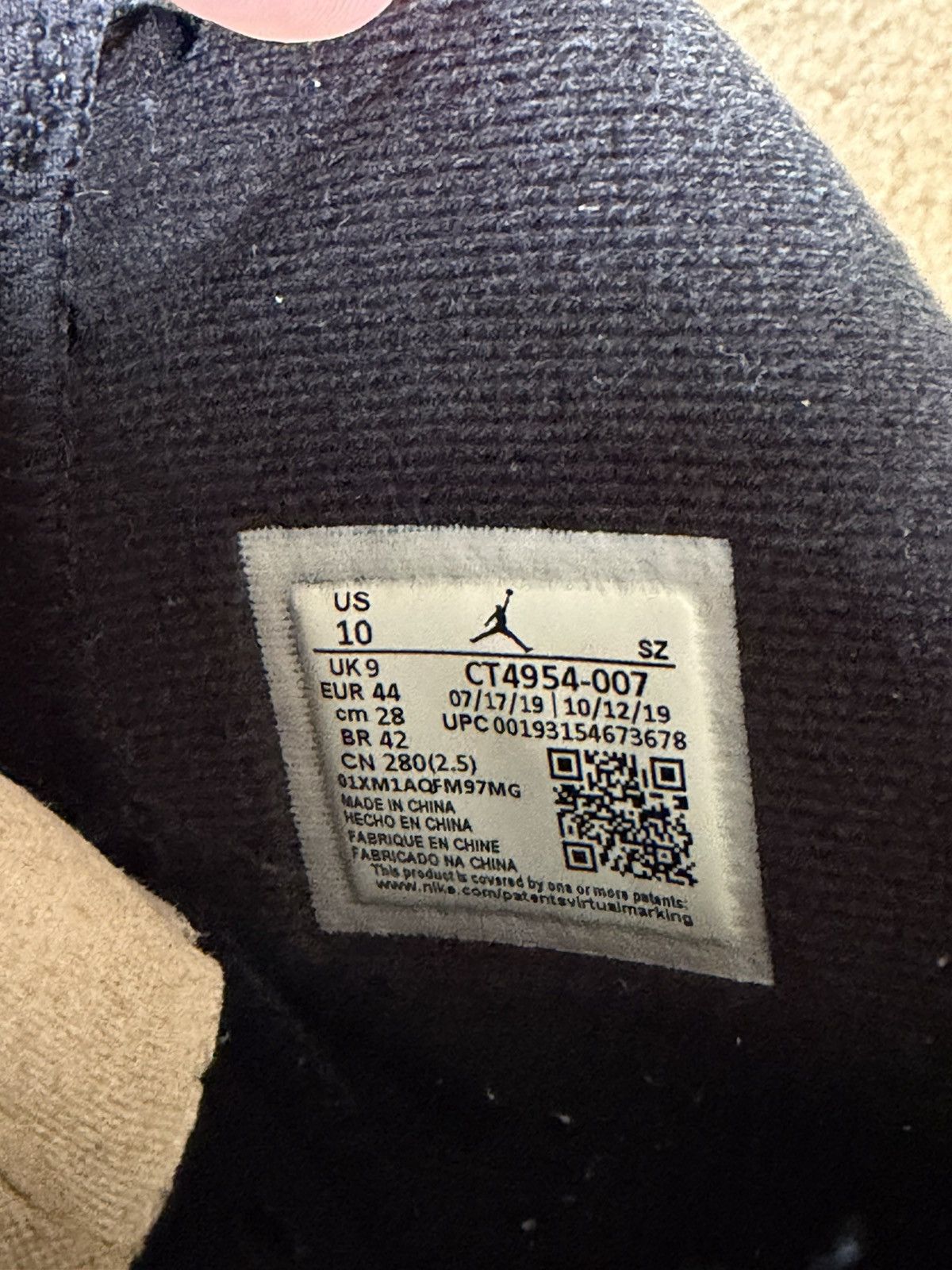 Jordan Brand Jordan 6 DMP Size 10 Size US 10 / EU 43 - 11 Thumbnail