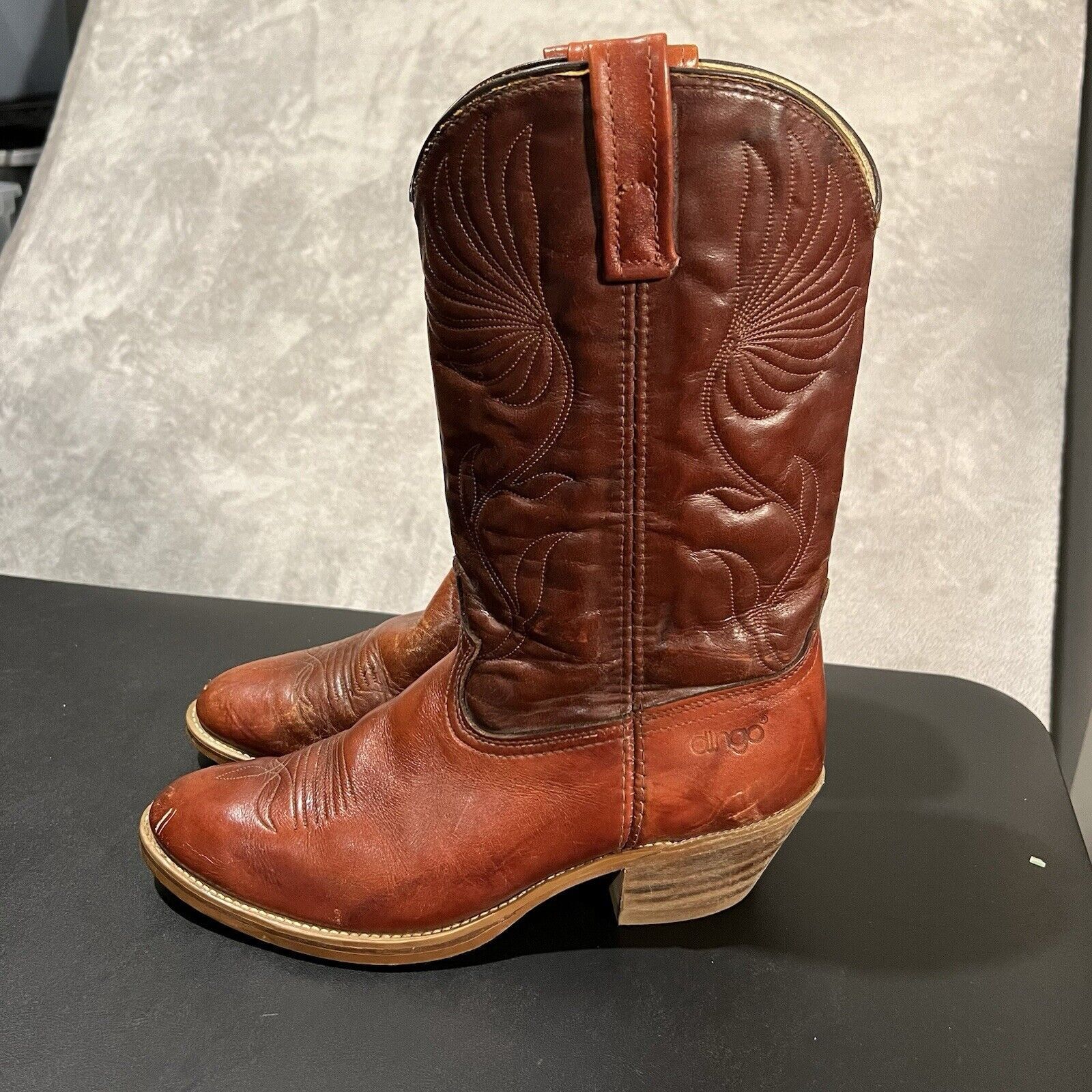Dingo1969 Vintage Dingo ACME Cowboy Boots 10.5 Extra Wide Red Boots Size US 10.5 / EU 43-44 - 4 Thumbnail