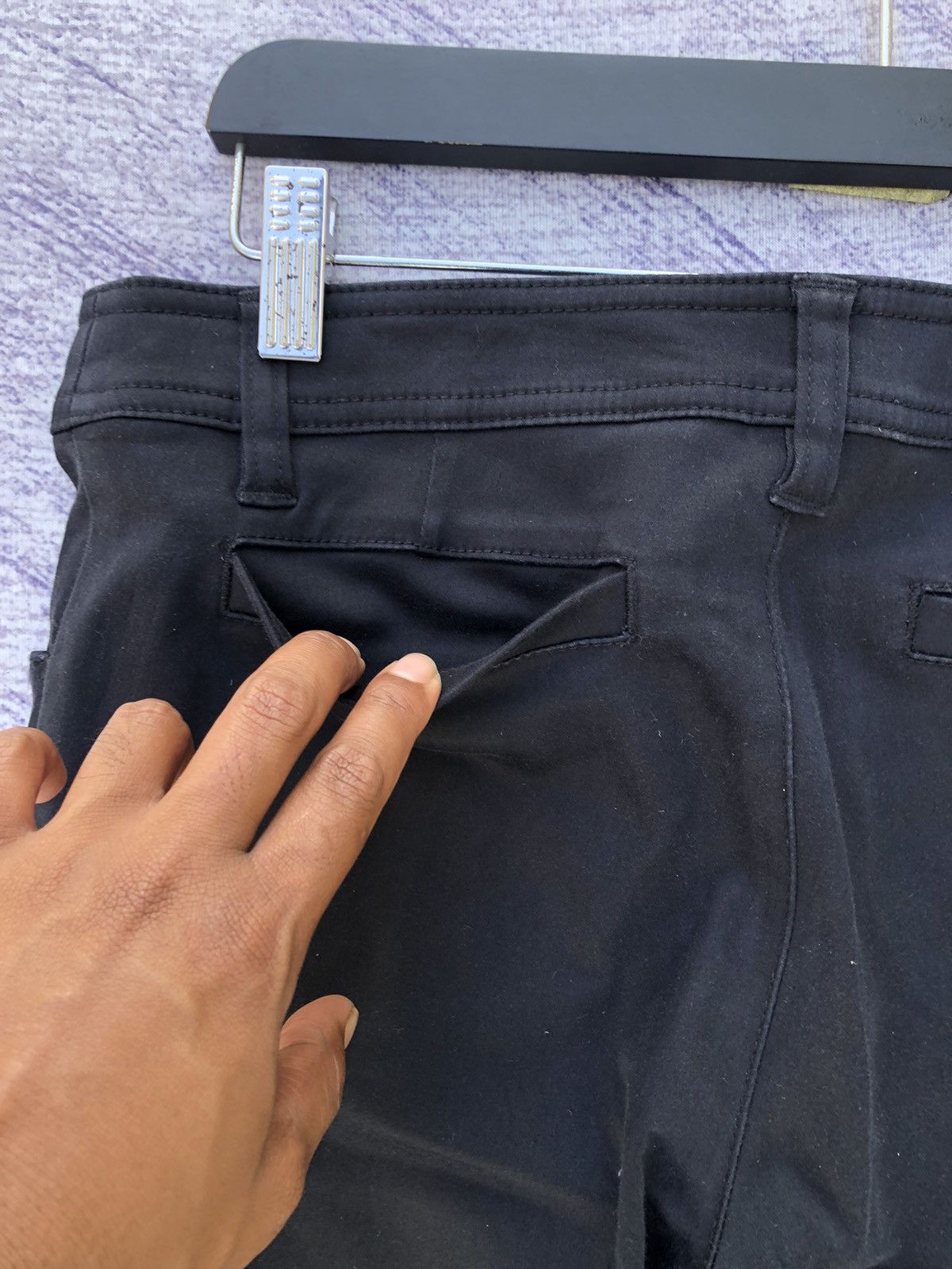 Designer × Japanese Brand × Michel Klein Very Rare Michel Klein Cargo Bush Pocket Spring Leg Opening Size US 31 - 12 Thumbnail