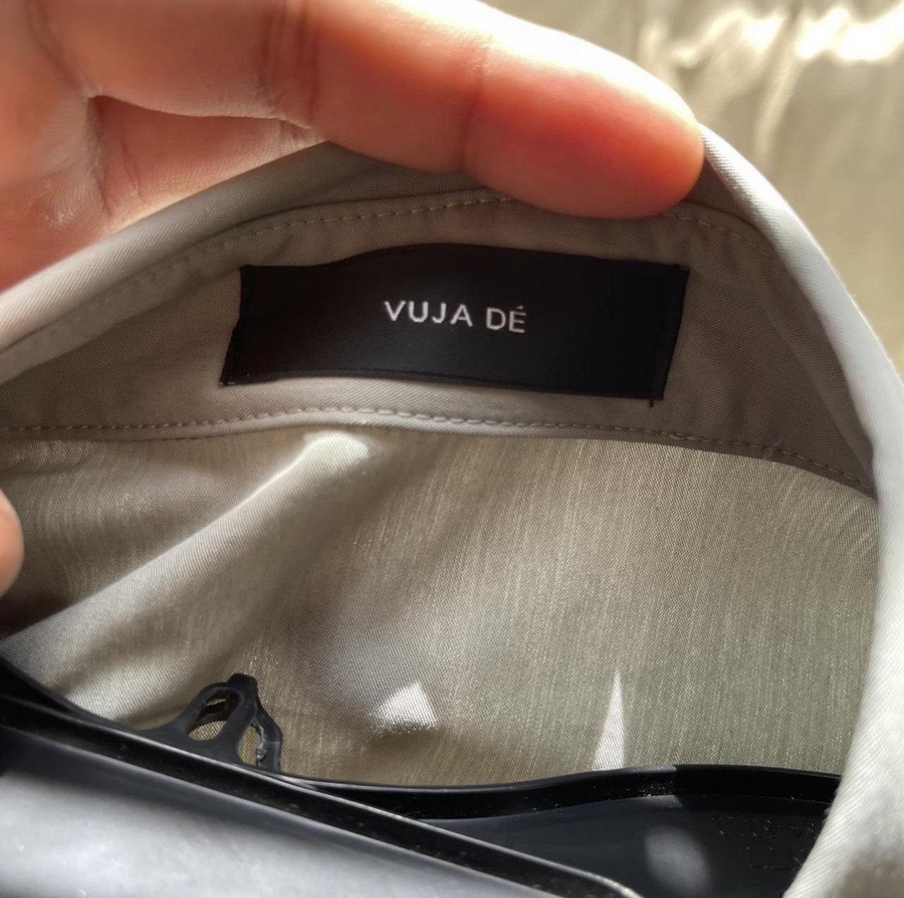 Vuja De Vuja De Double Cuff Shirt in Cotton/Nylon Size US L / EU 52-54 / 3 - 4 Thumbnail