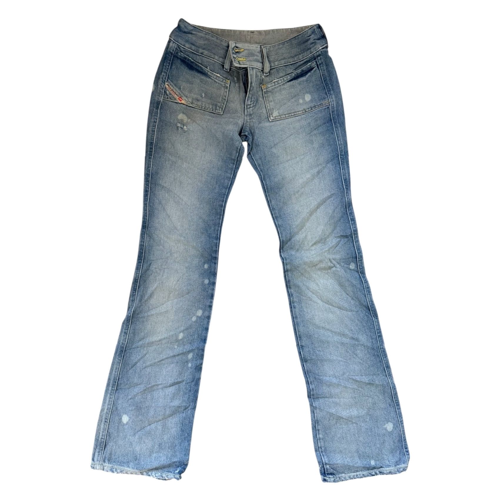 Diesel Diesel Industry Hush DS Light Blue Jeans 26 W26 L34 Women Distressed 5-Pocket Denim Jeans Size 26" / US 2 / IT 38 - 5 Thumbnail