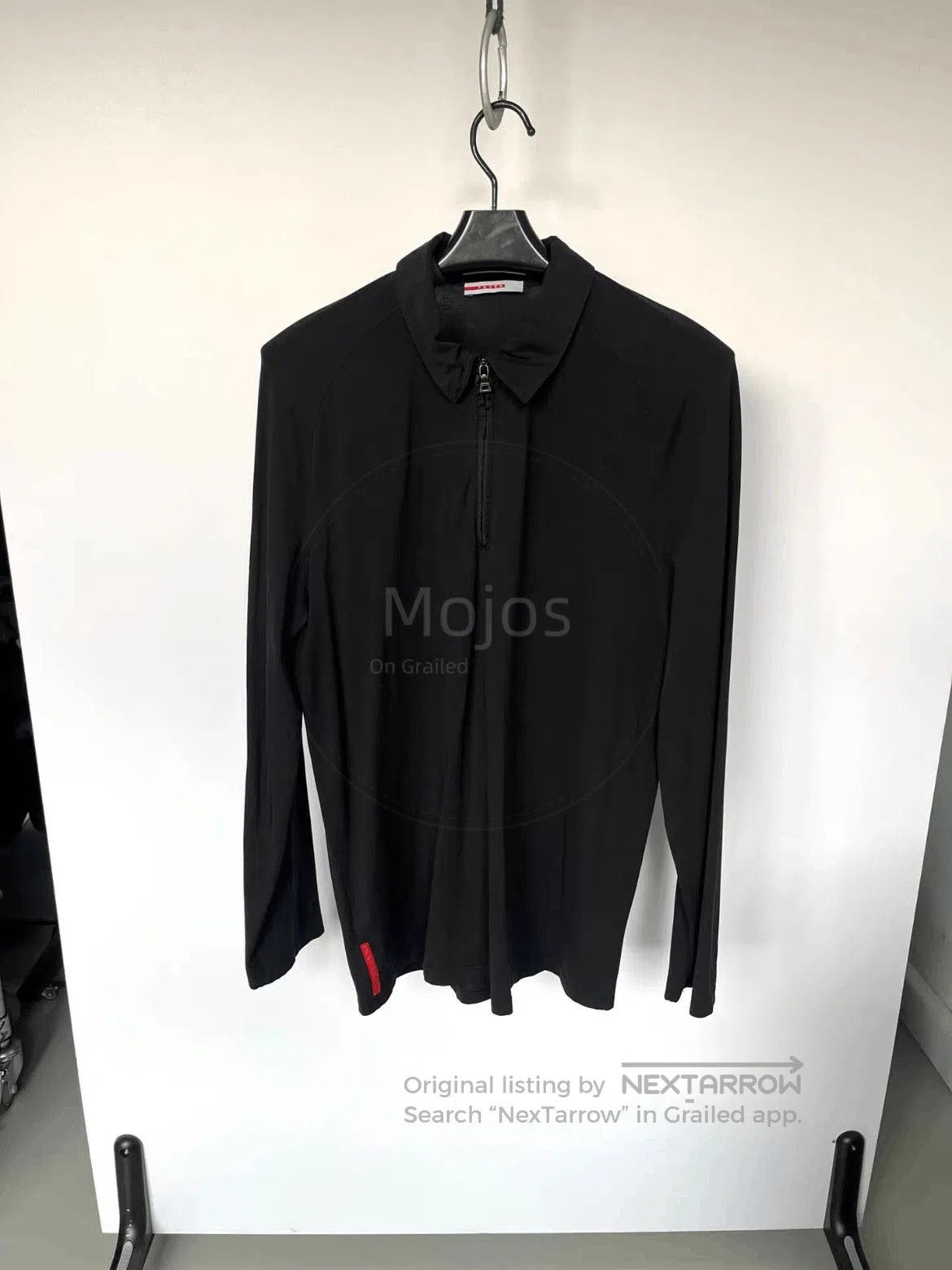 Prada Prada Sports Red Label Long Sleeves Polo. Size US XL / EU 56 / 4 - 1 Thumbnail