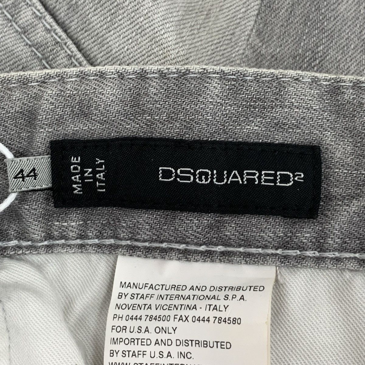 Dsquared2 Dsquared2 Mud Gray Vintage Ripped Denim Casual Pants K26WX Size US 30 / EU 46 - 5 Thumbnail