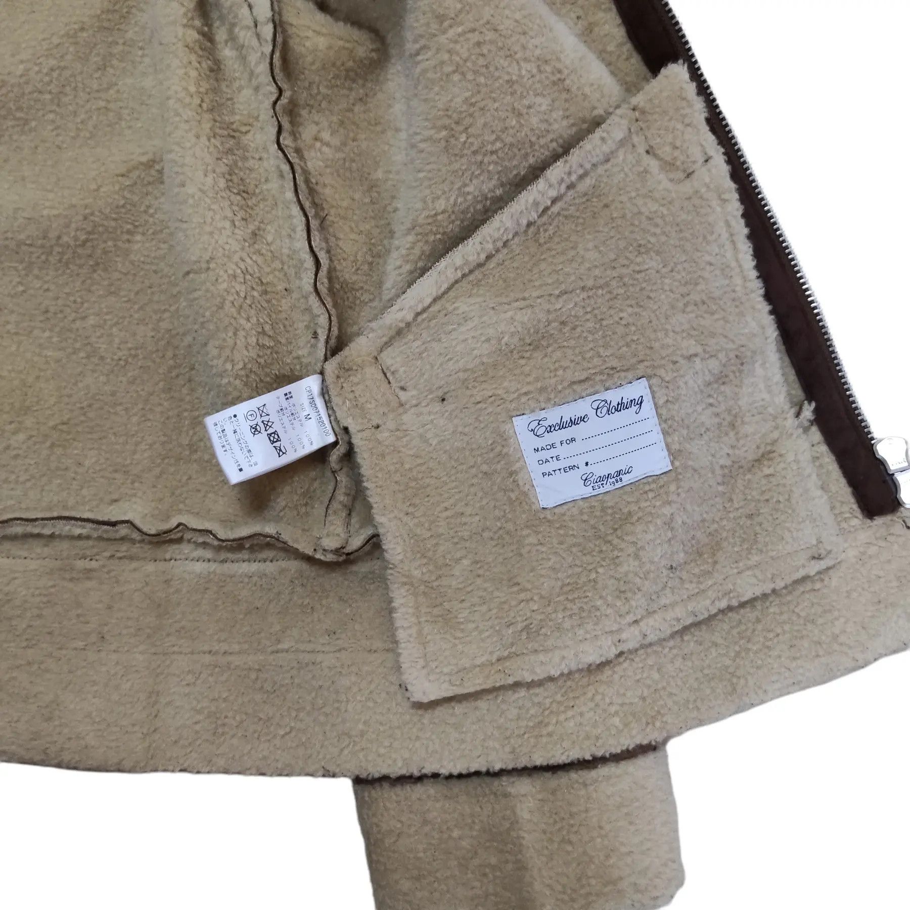 Japanese Brand Vintage Ciaopanic B3 Style Sherpa Jacket Winter Coat Size US M / EU 48-50 / 2 - 5 Thumbnail